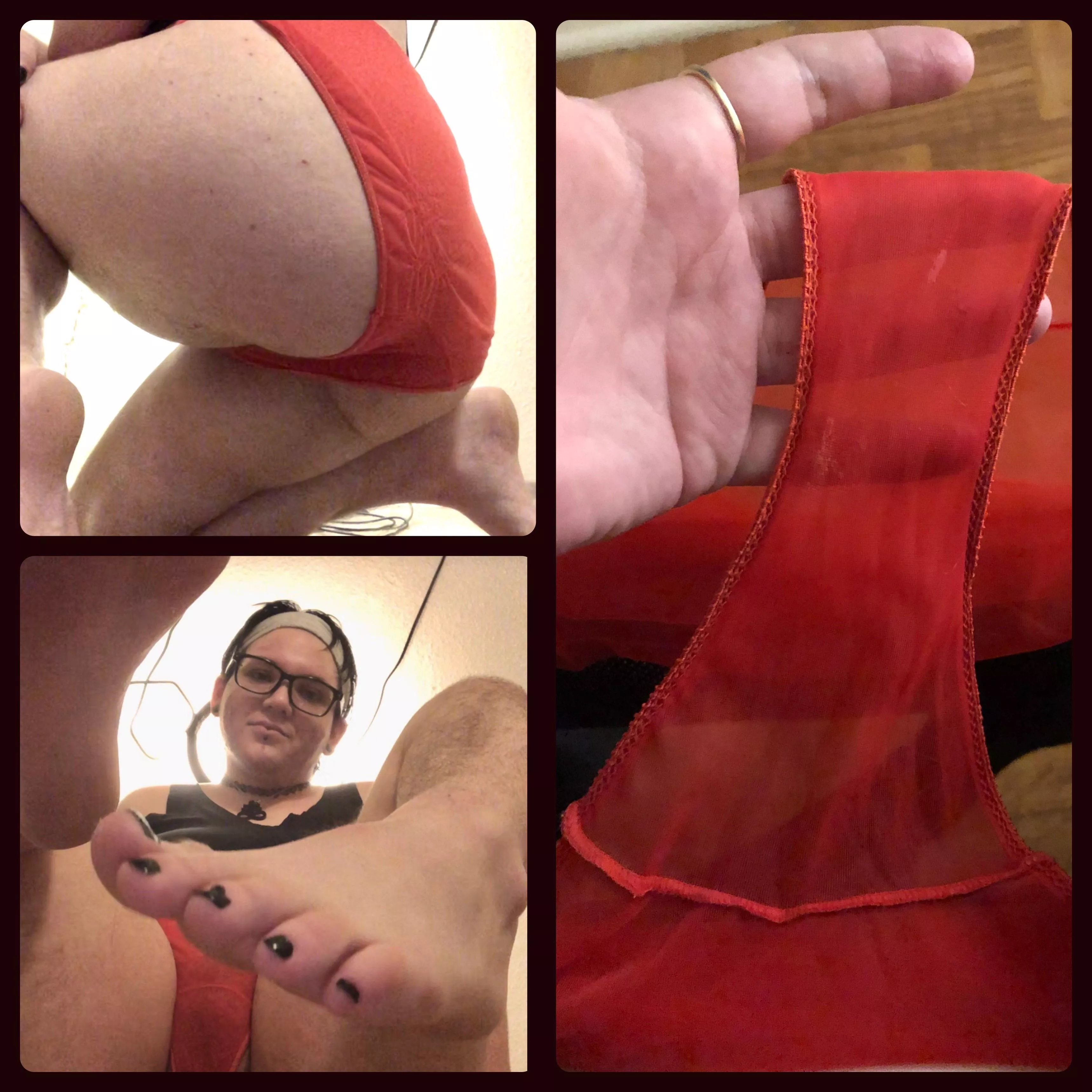 [Selling] Which do you like better, my toes or my panties? Worn Items | Video Sessions | Media