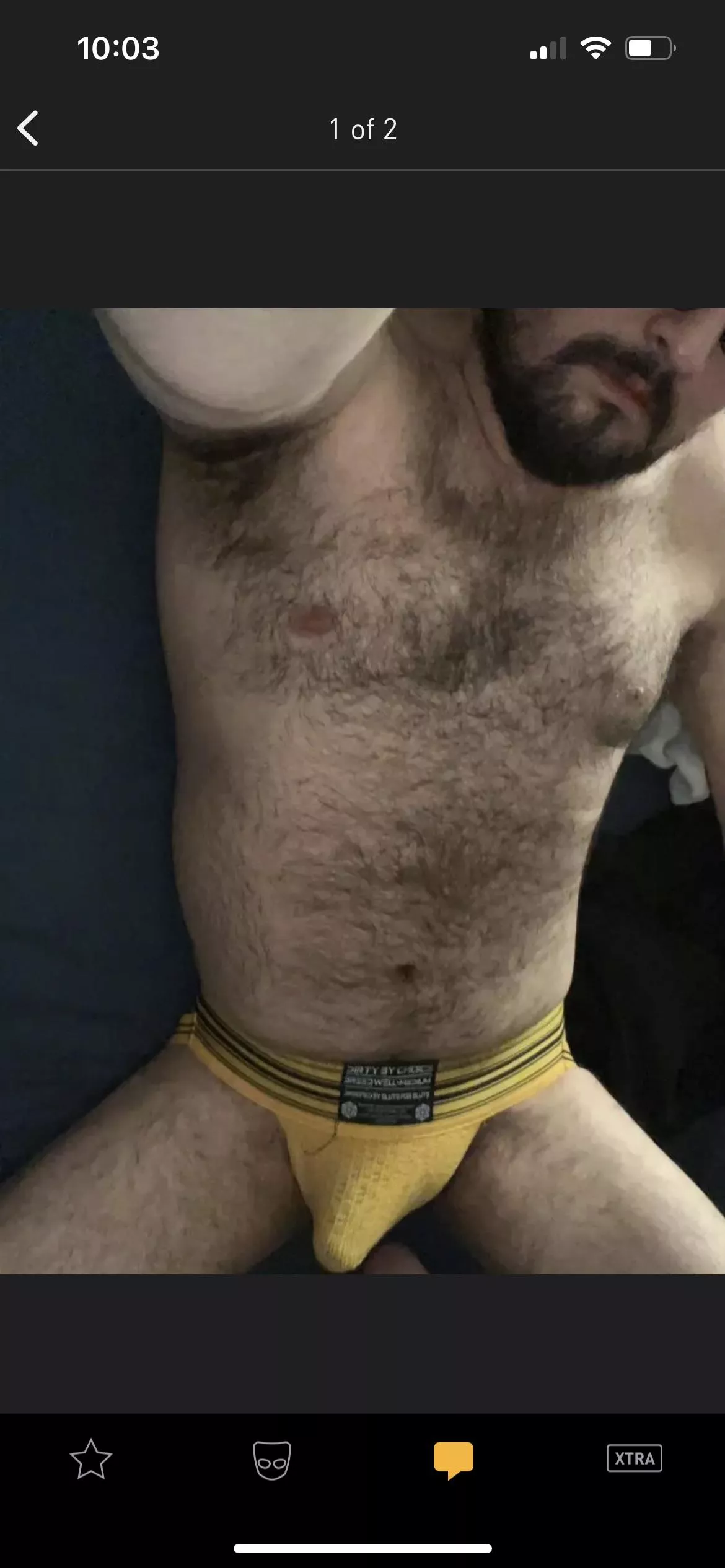 Sent this to a boy on Grindr. Think he’s tempted to cum over