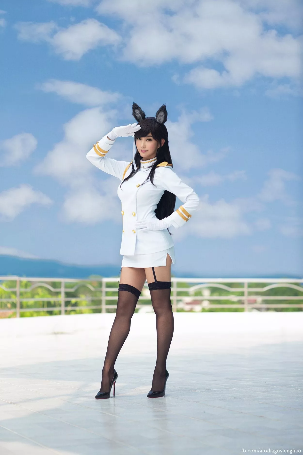 sexy atago cosplay