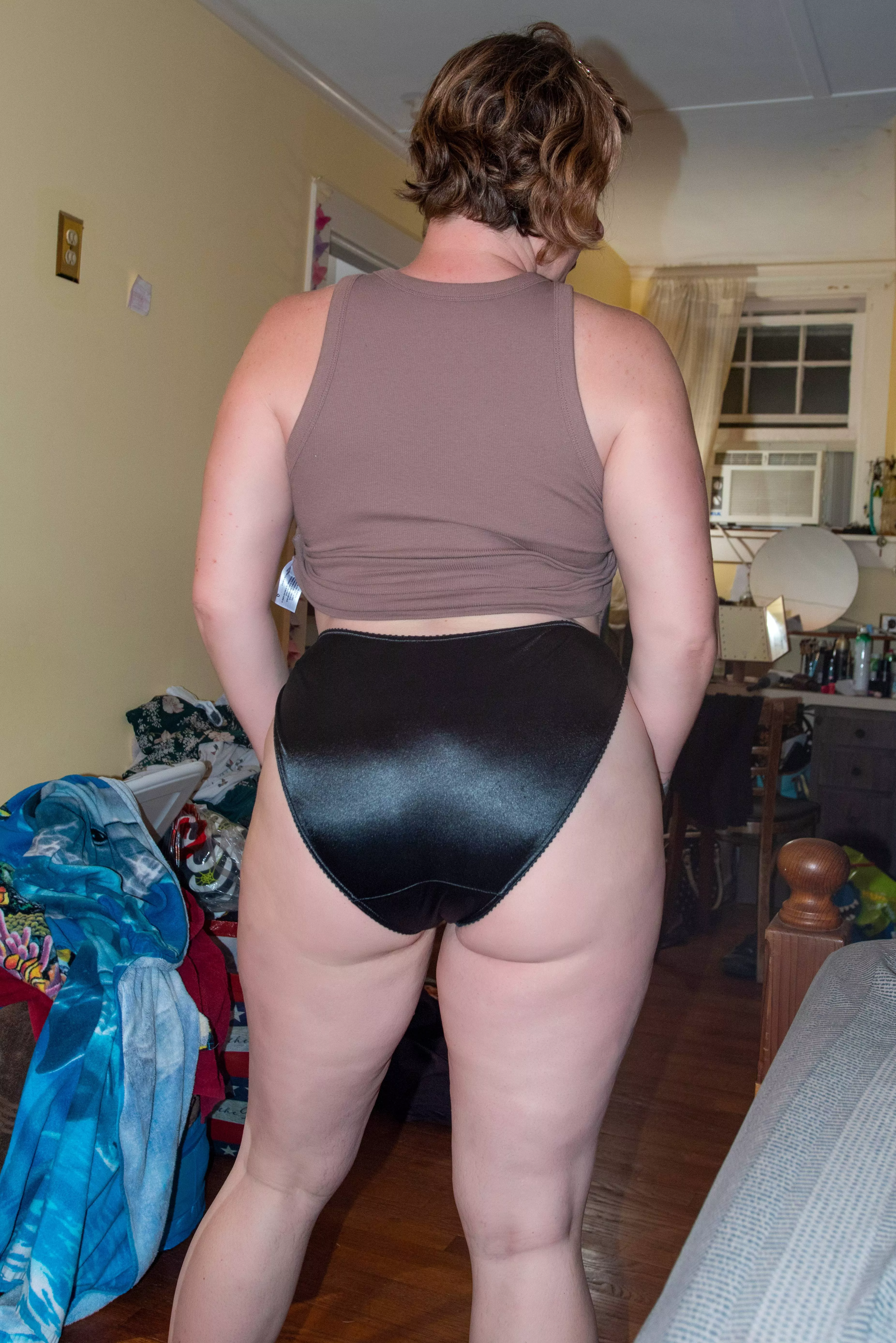 Sexy black panties are some of my [f]avorites