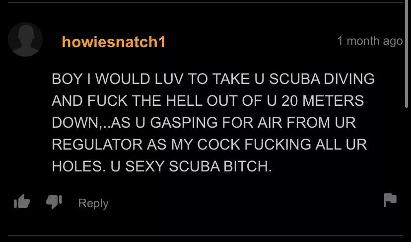 sexy scuba bitch