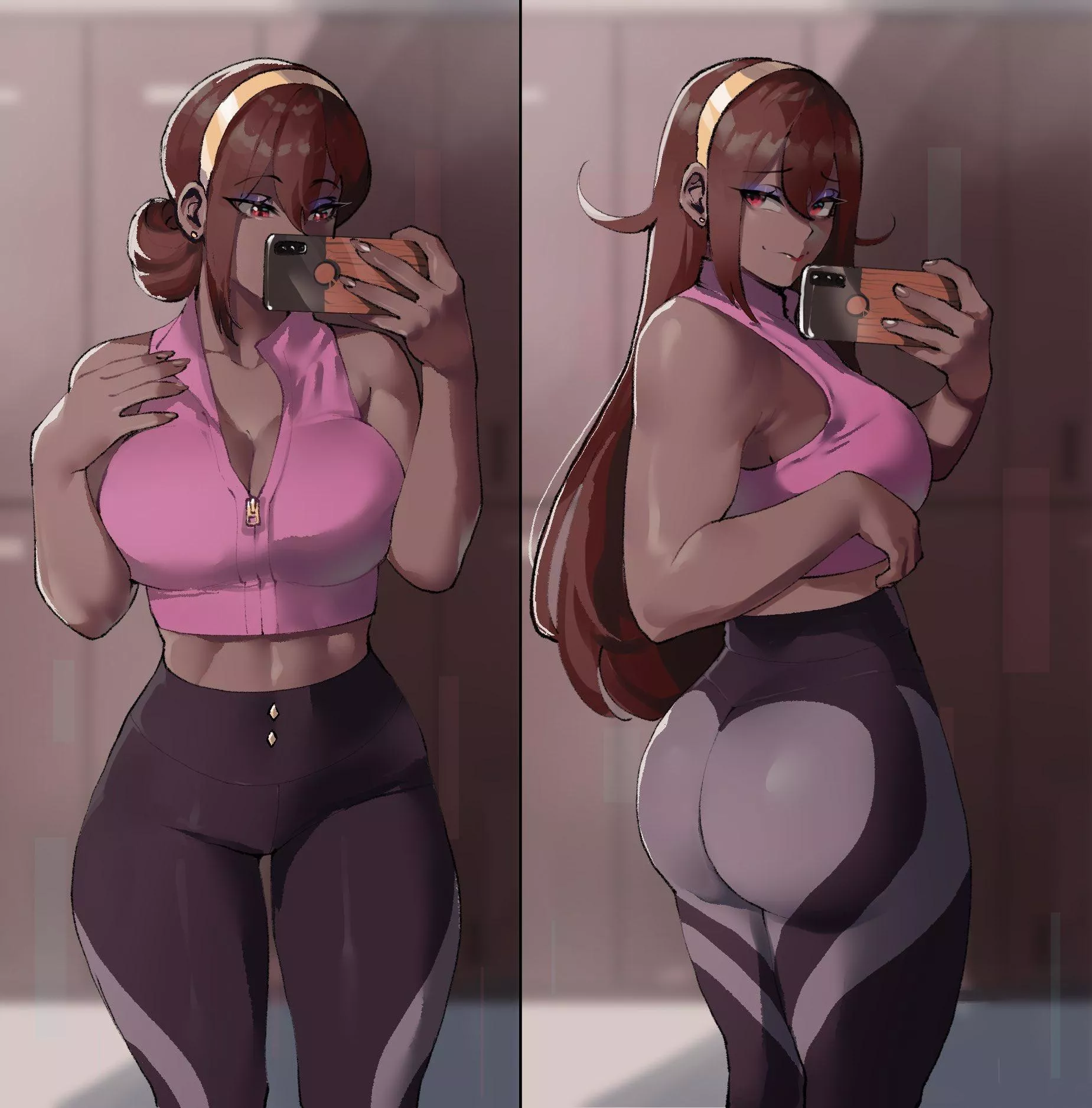 She Gym Thicc.(@ThiccWithaQ)