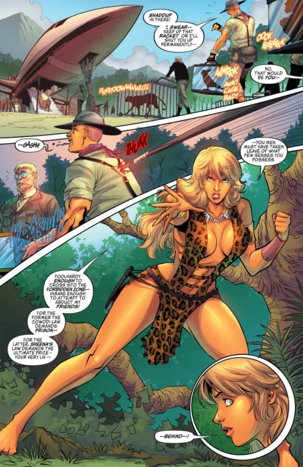 Sheena's Aim [Sheena: Queen of the Jungle (2021) #4]