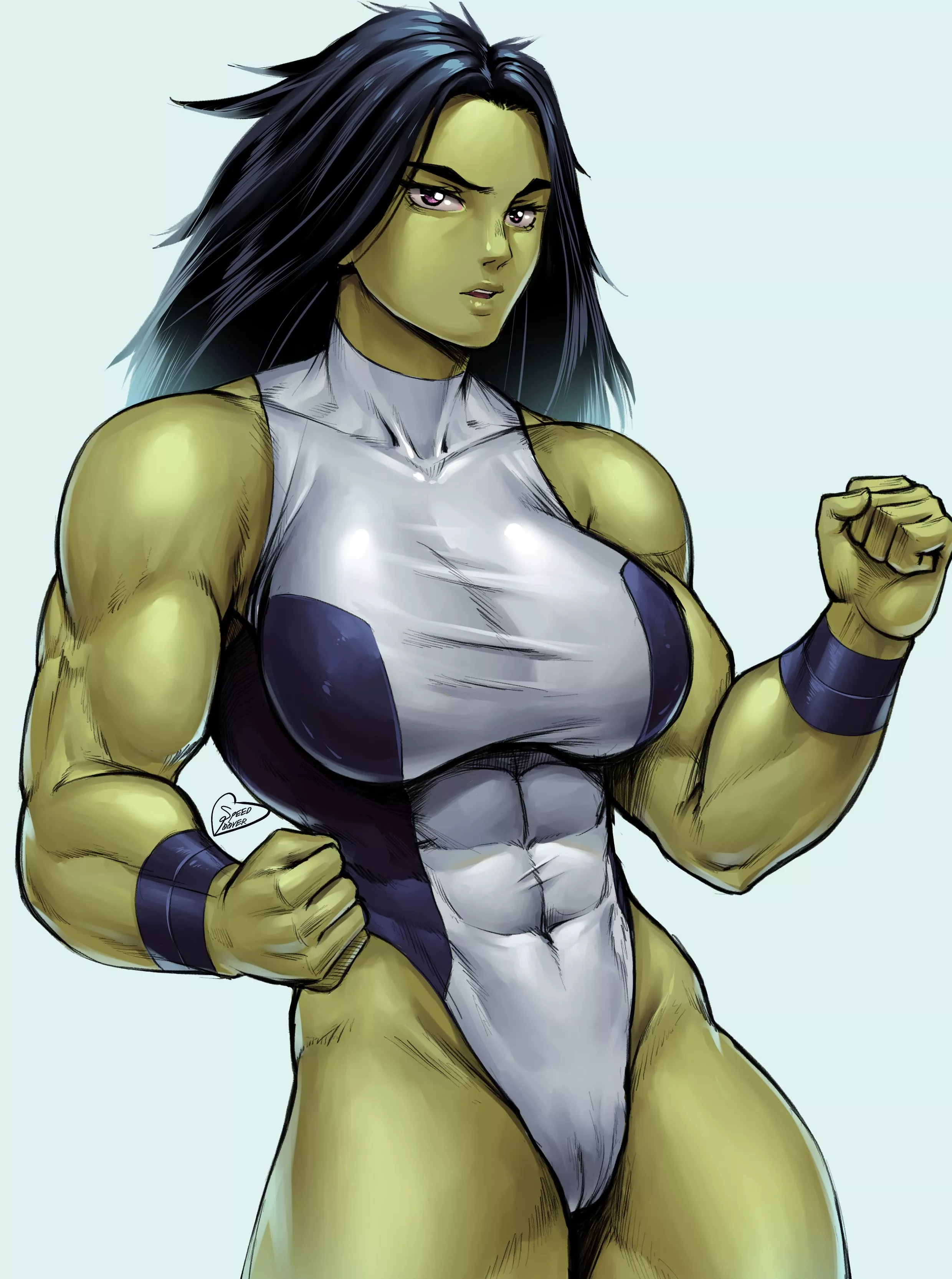 She-Hulk is ready to smash (@SpeedL00ver) [Marvel]