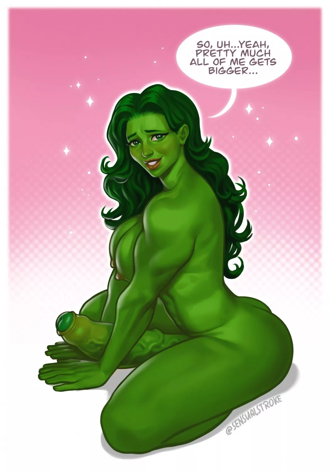 she-hulk is showing growth (SensualStroke)