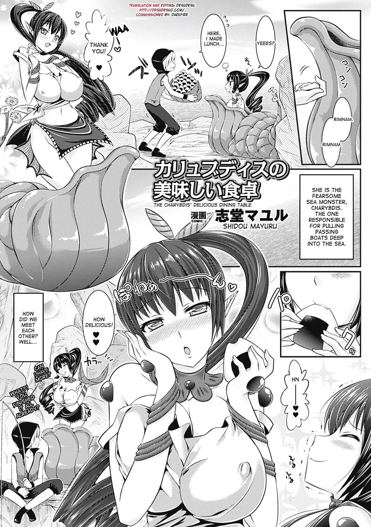 [Shido Mayuru] Charybdis no Oishii Shokutaku | The Charybdis's Delicious Dining Table