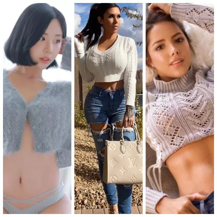 Short cosy crop tops