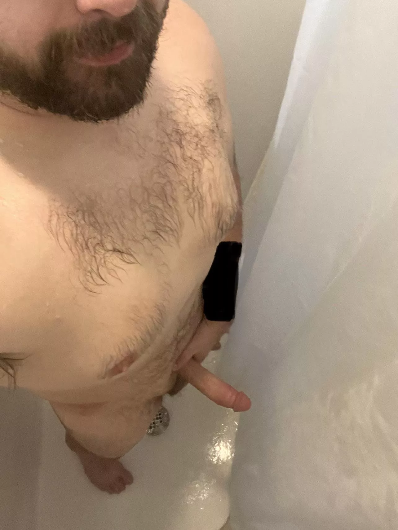 Shower Beard and Boner