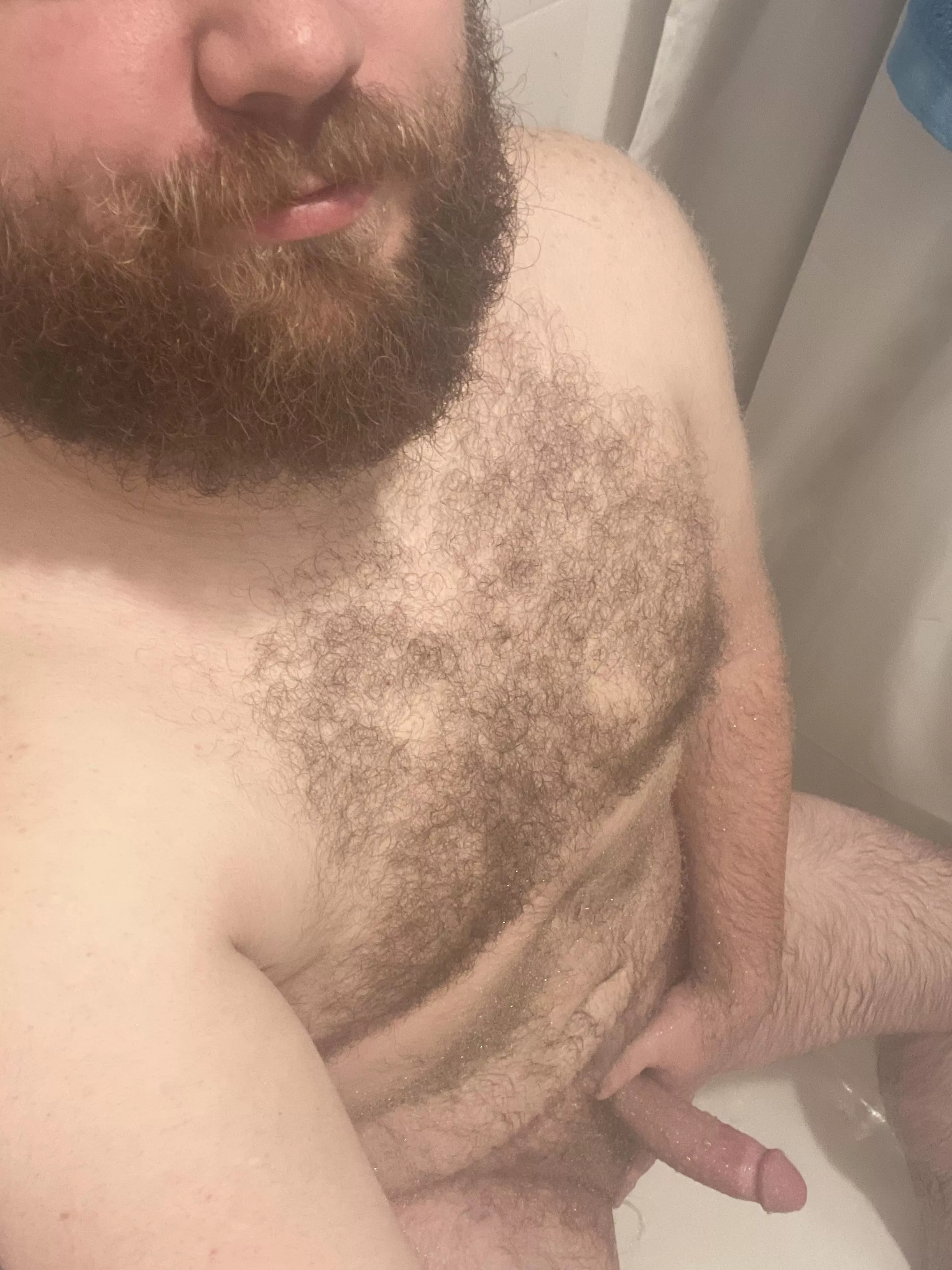 Shower beard and boner. Curious to what you think ðŸ˜