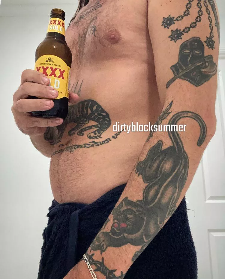 Shower beers, anyone?