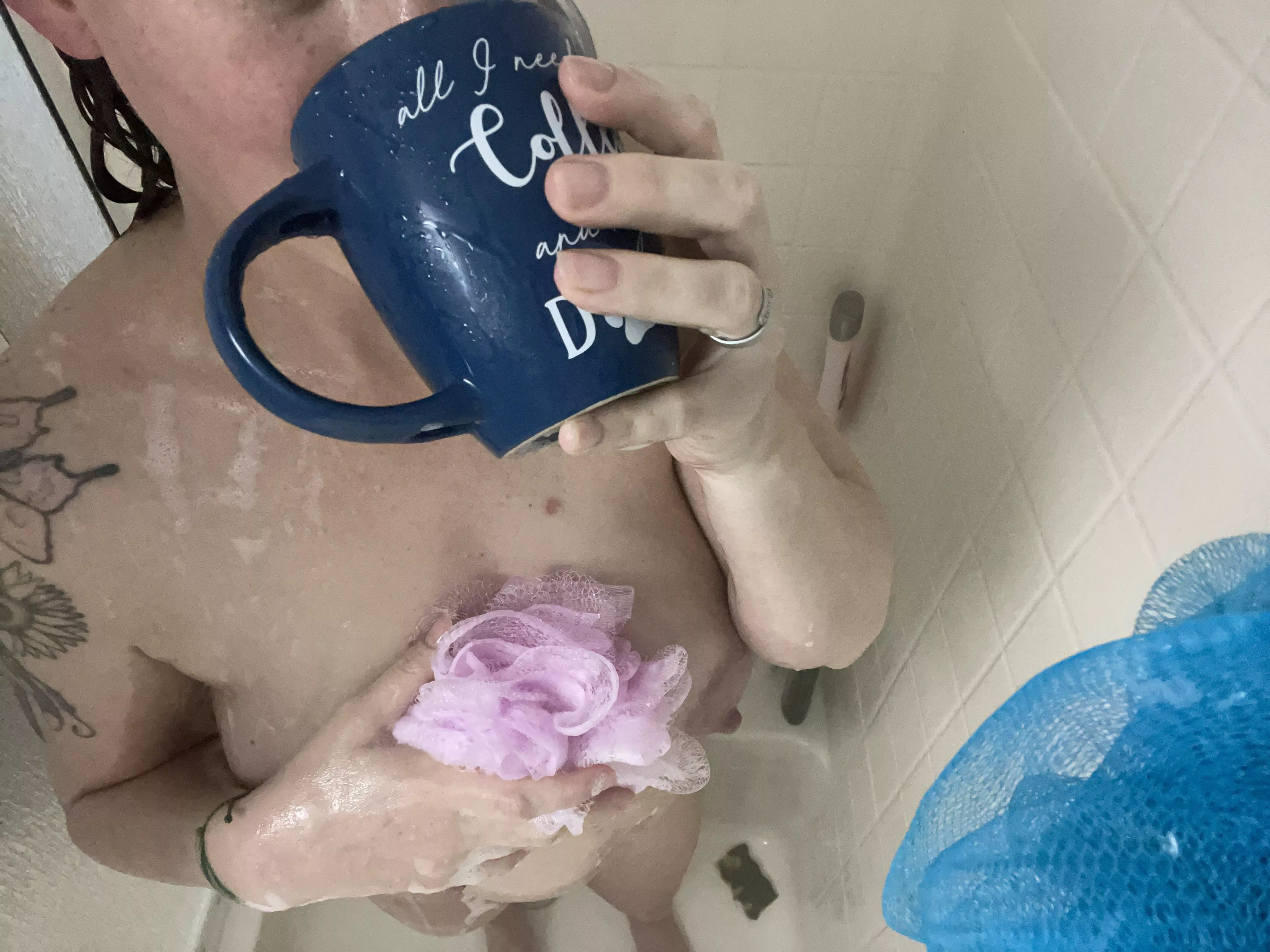 Shower coffee is the best