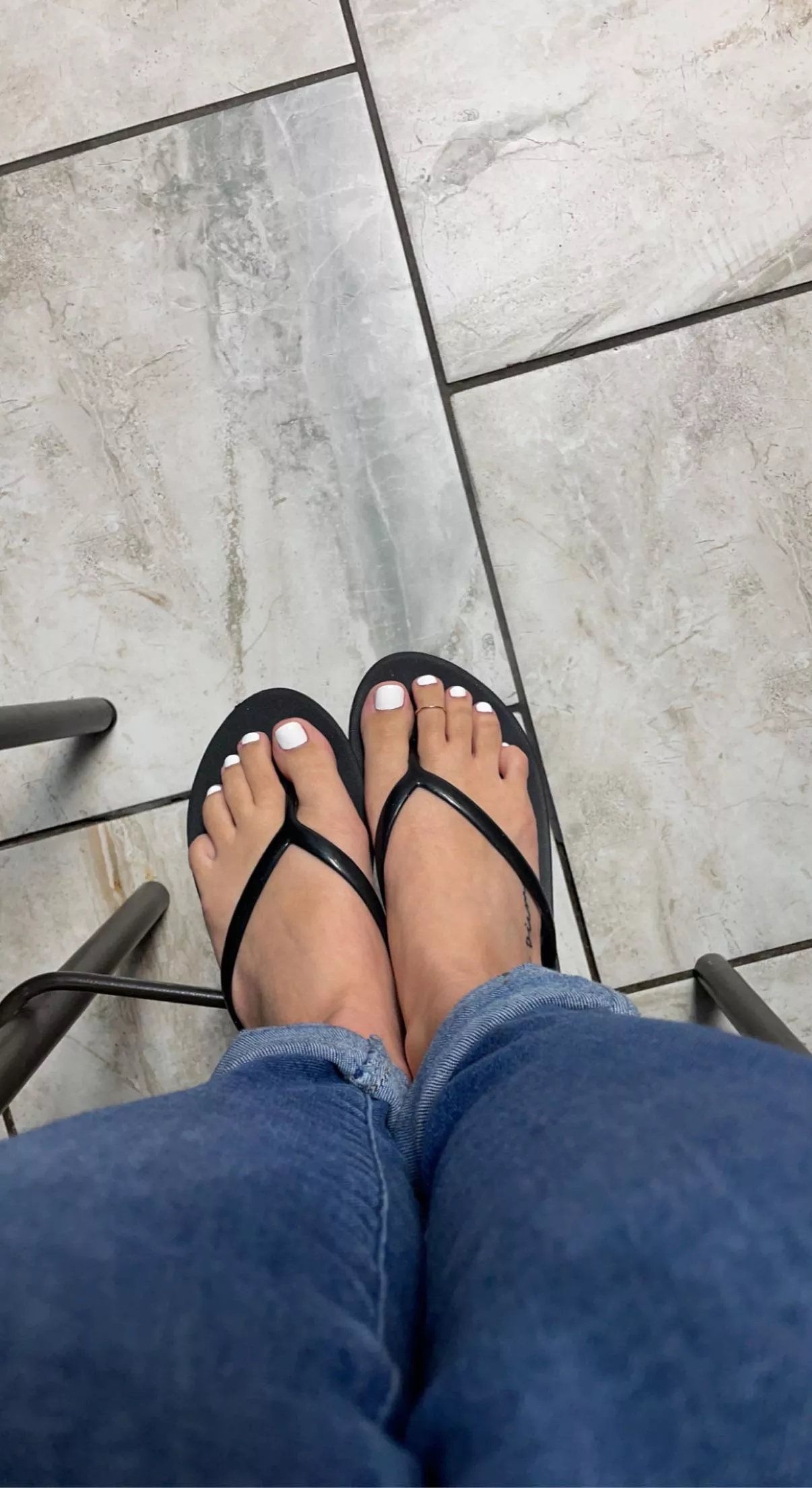 Showing my feet off at work!