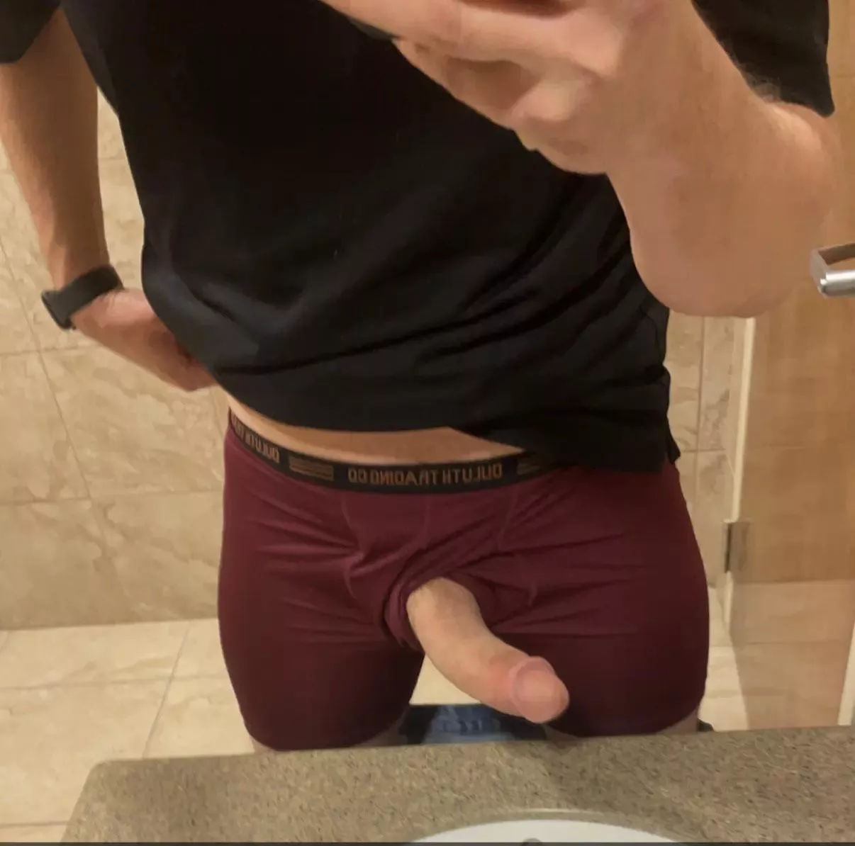 Showing off my new underwear. (33 married from Texas)