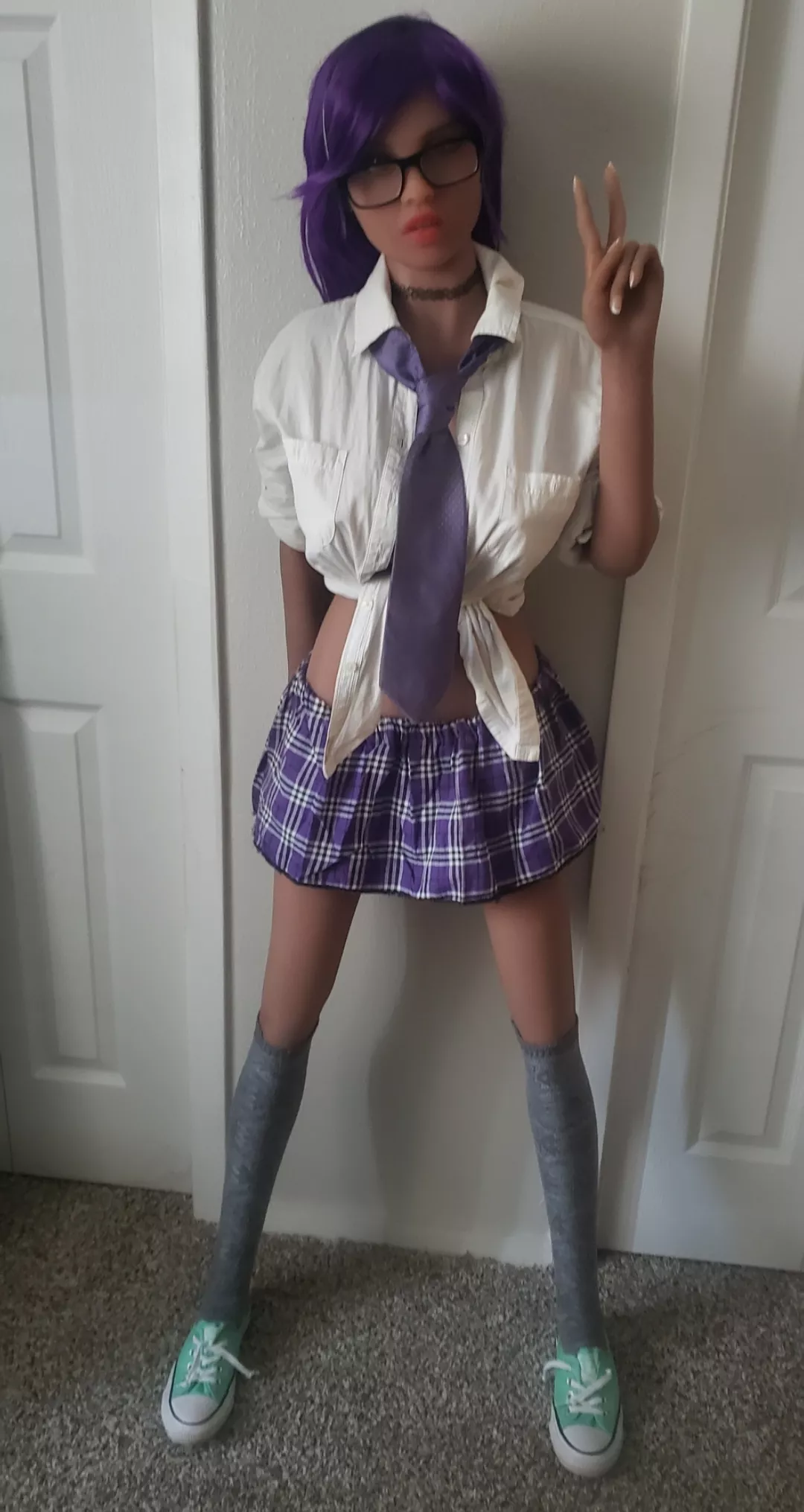 Since the School Girl outfit my balls have been more empty than usual.