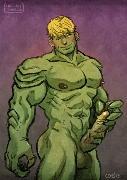 Skrull-dick Hulkling by CrisArts