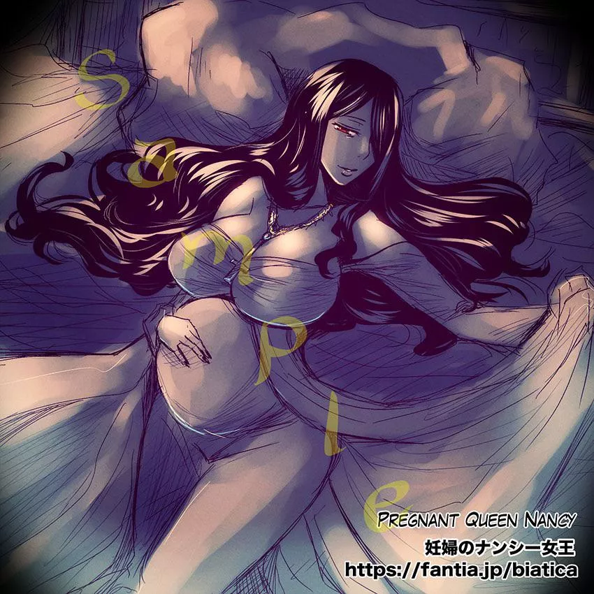 【Skullgirls futanariParasoul×Queen Nancy】Pregnant Queen Nancy