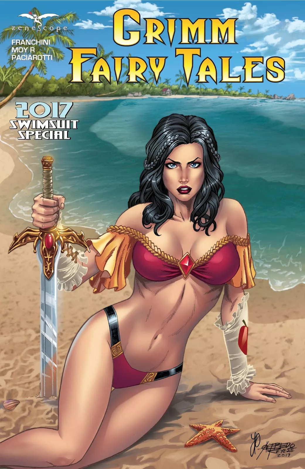 Skye Mathers [Grimm Fairy Tales 2017 Swimsuit Special]