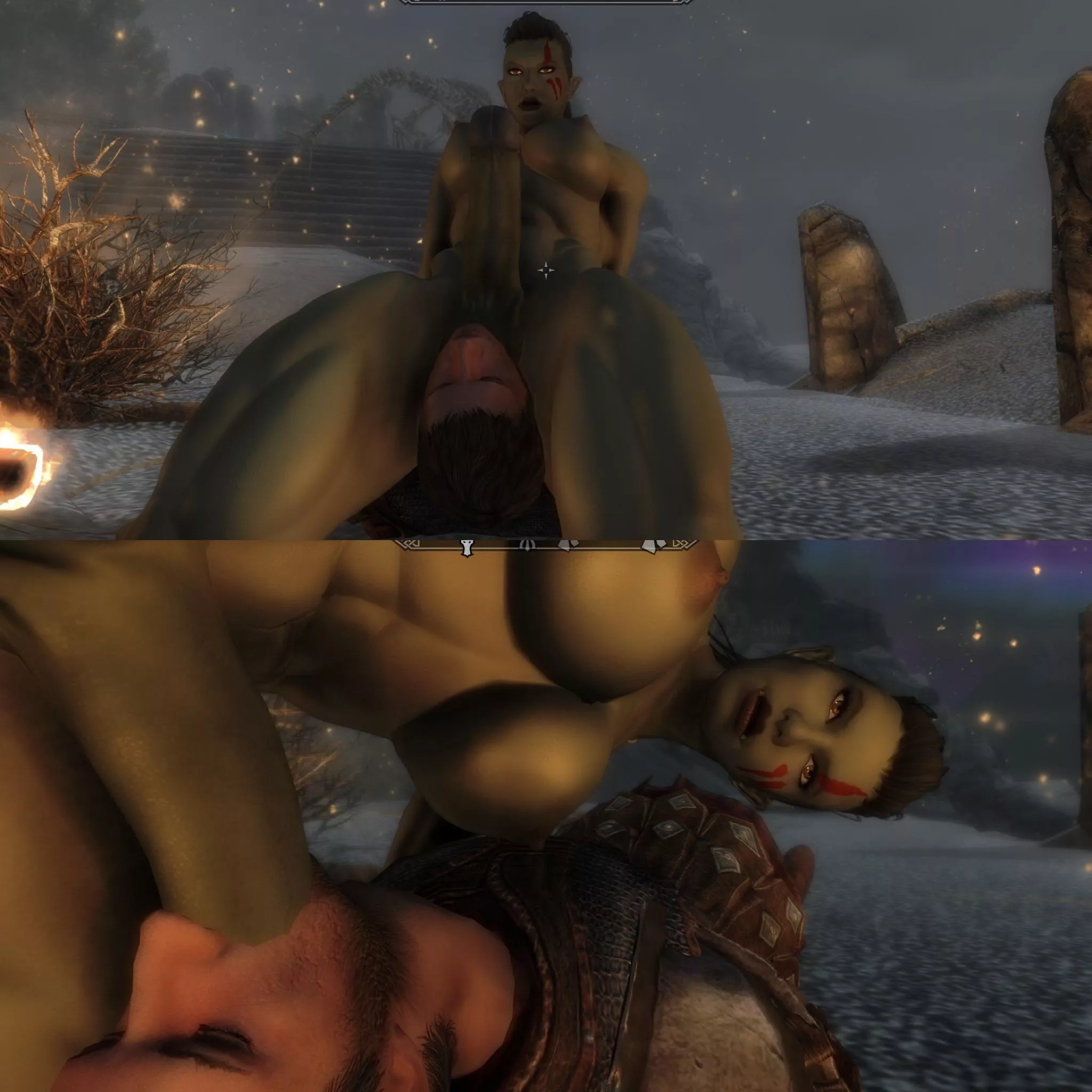 Skyrim Futa orc domination