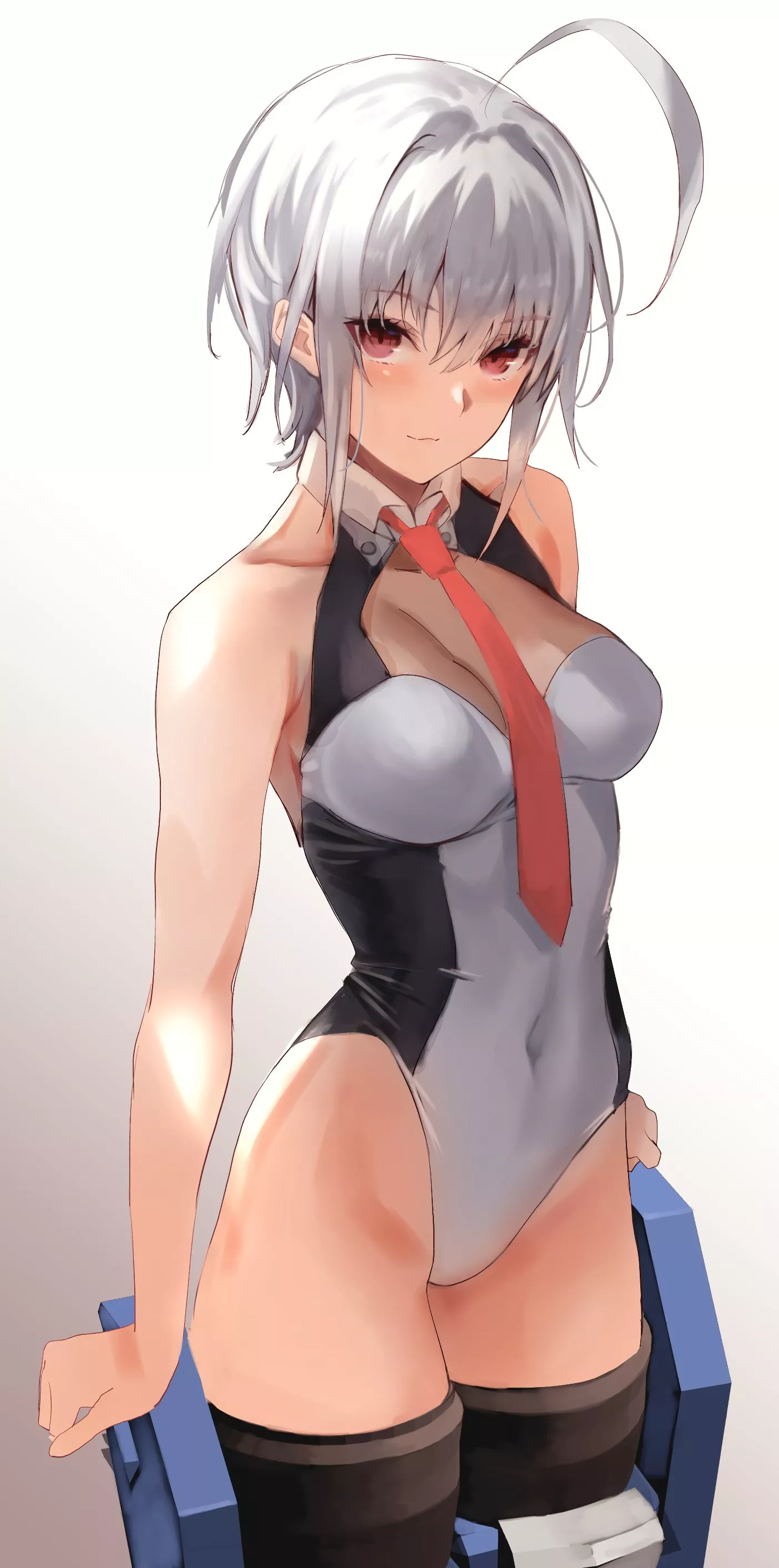 Slight Smile And A Cute Blush In A Leotard (Sawatari Kazuma ) [Original]