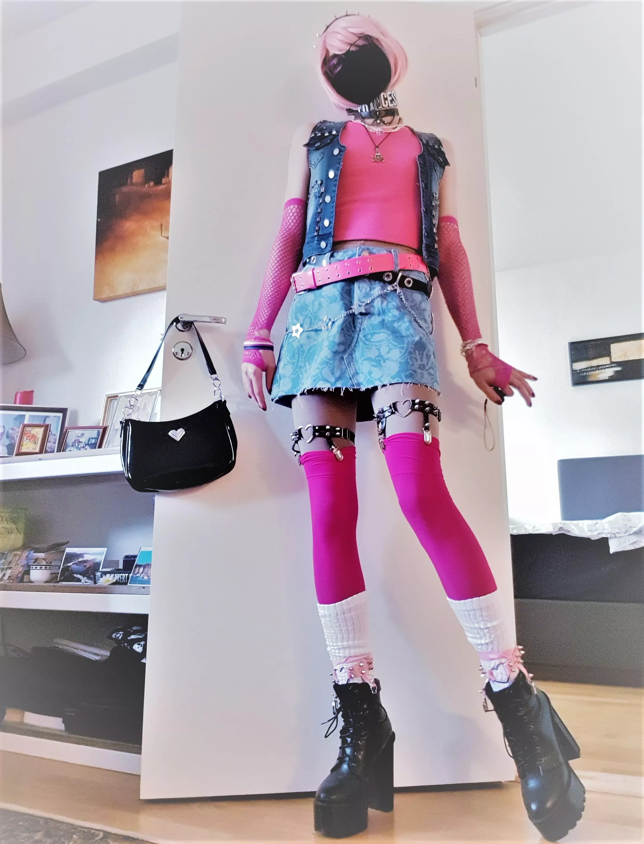 Slightly Y2k inspired cute and girly outfit