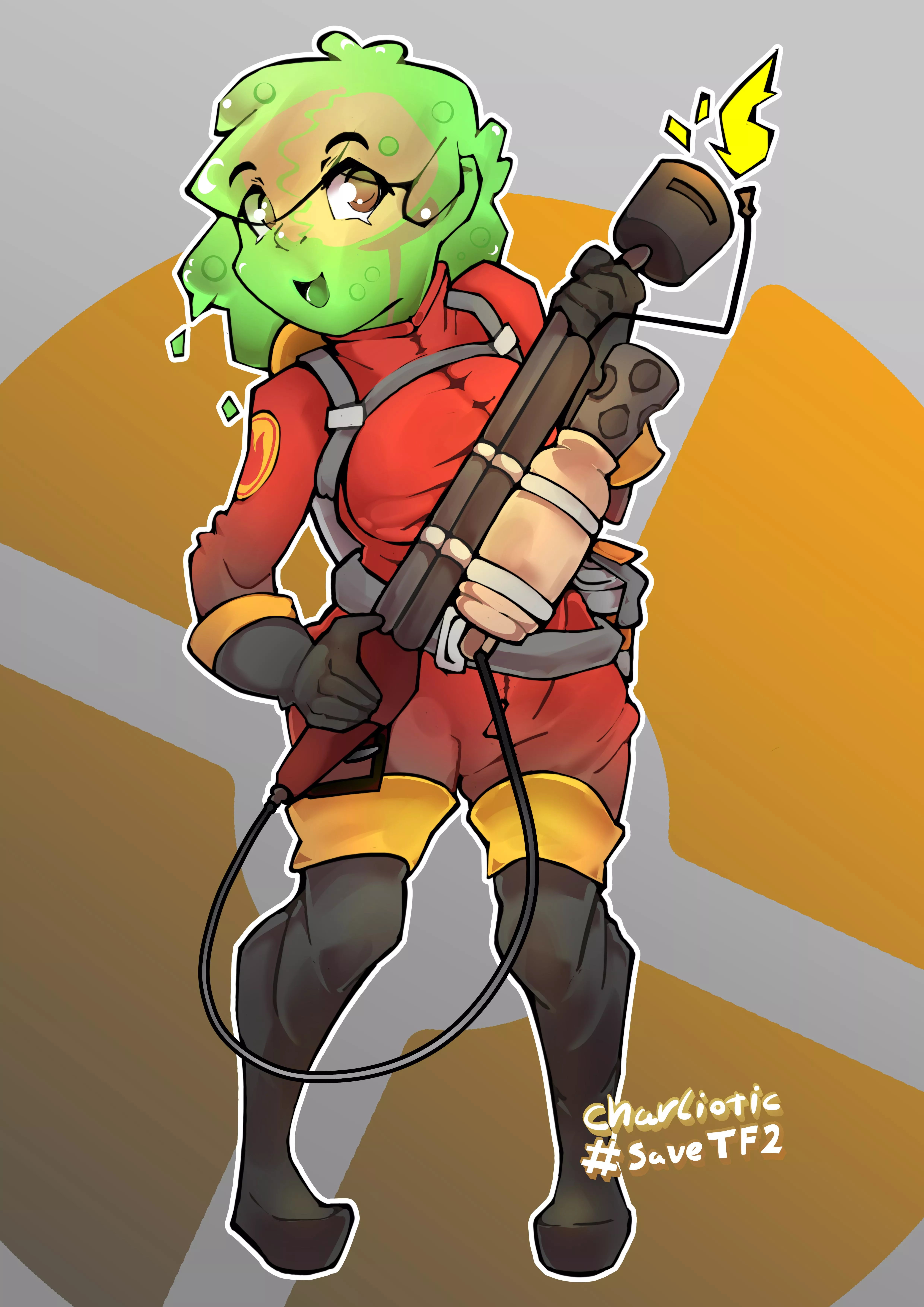 Slimegirl made to raise awareness for #savetf2