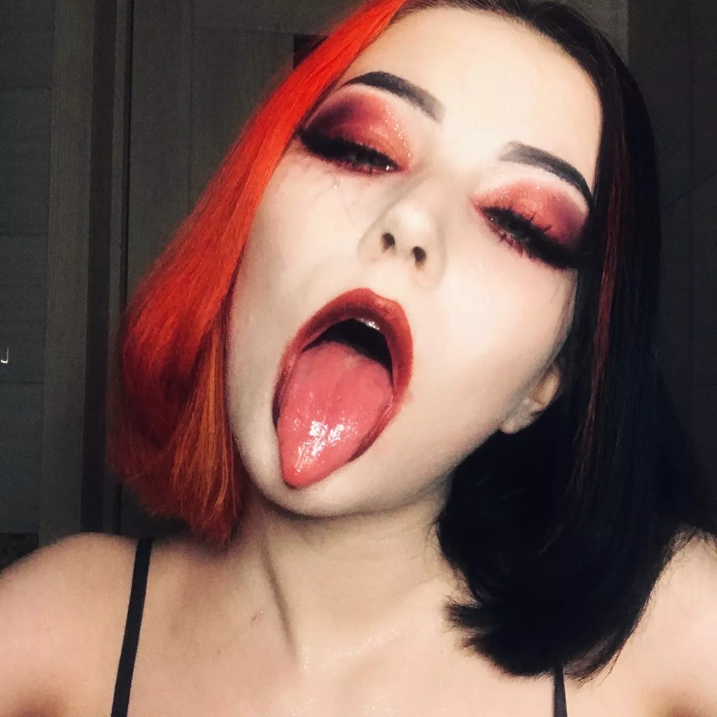 Slutty goth ahegao â¤ï¸ðŸ–¤