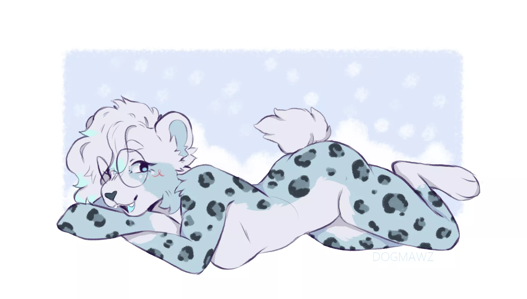 Snowy! (art by me! @DOGMAWZ on twitter)