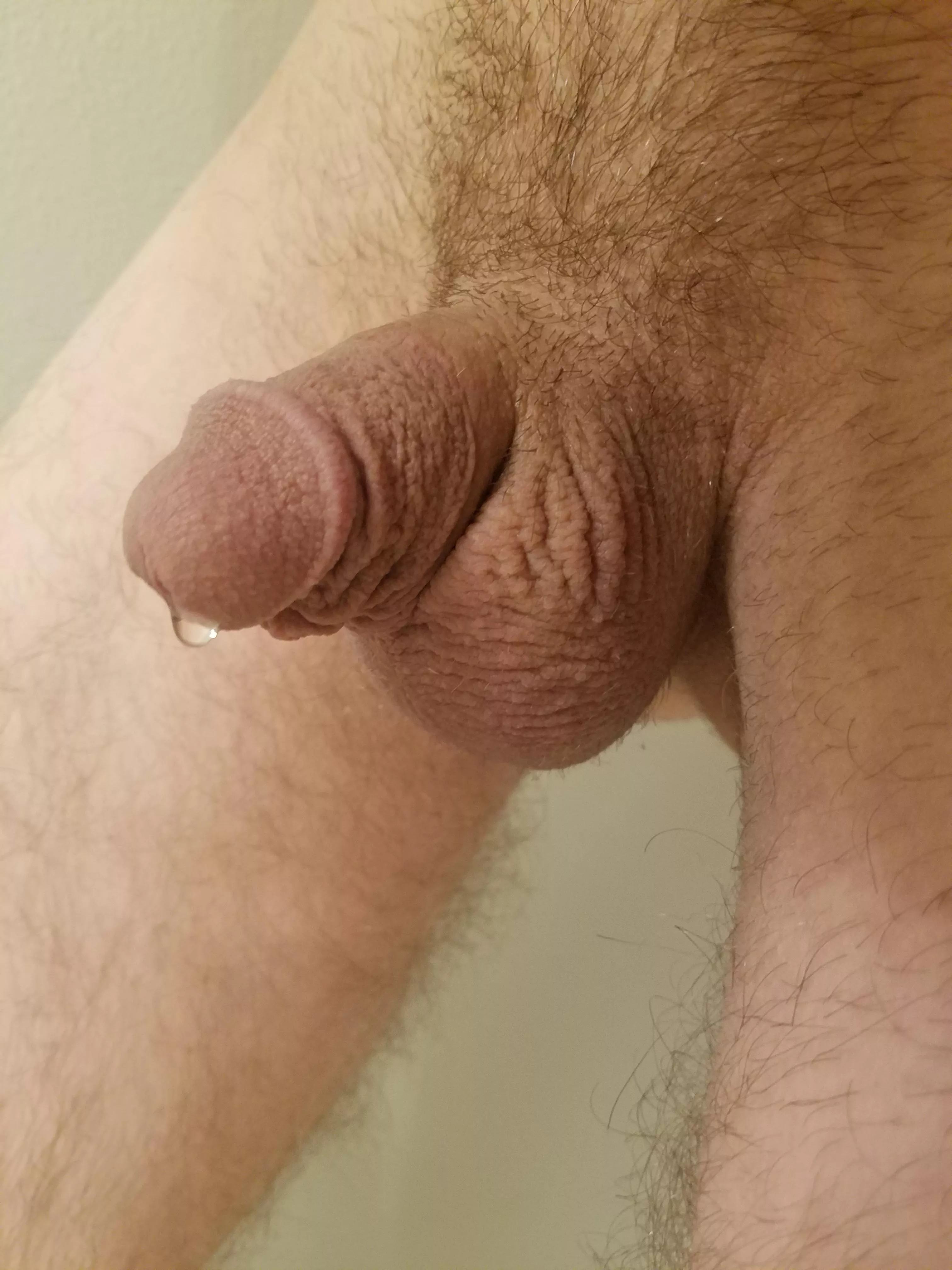 So horny I'm dripping while soft!