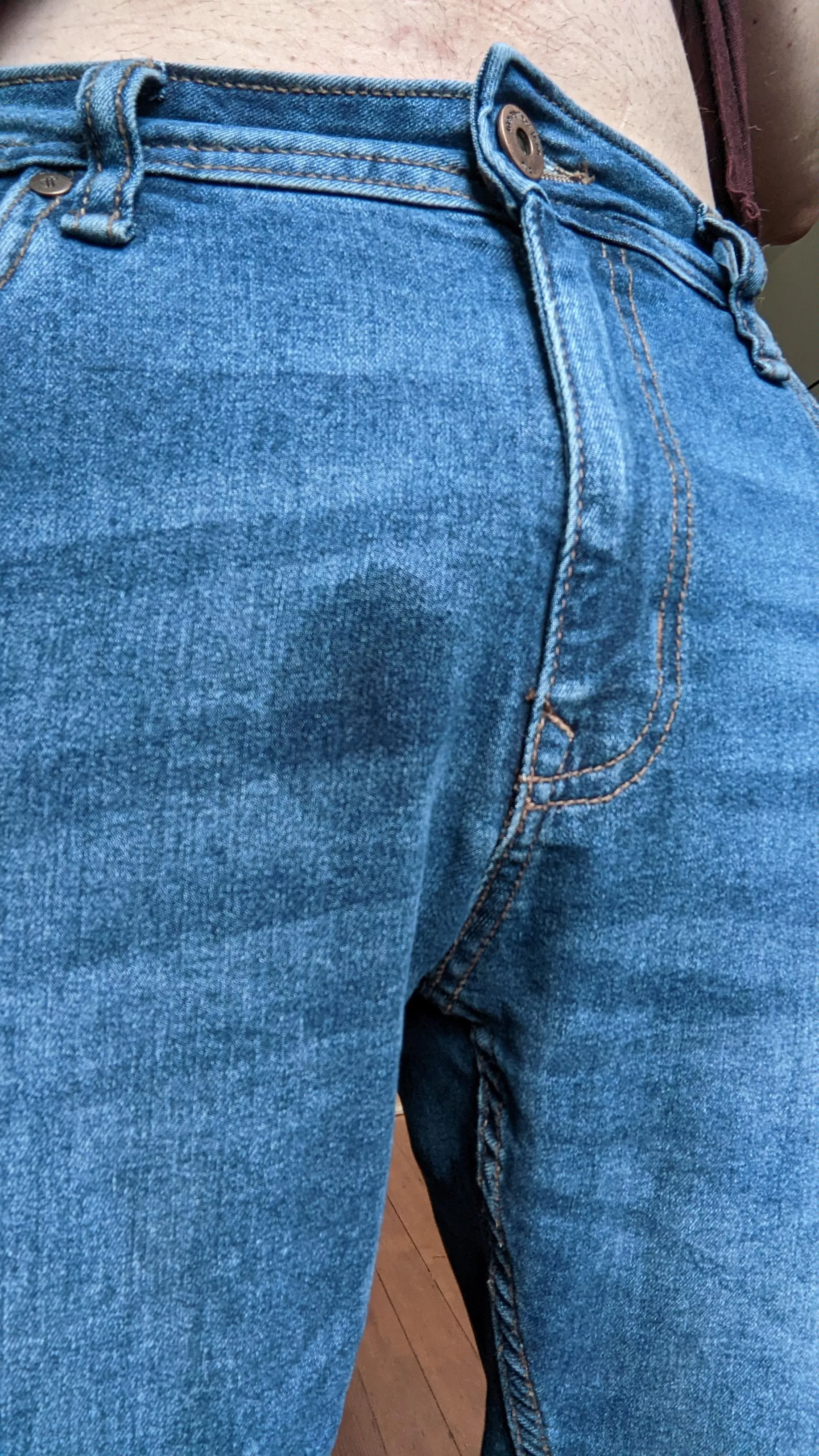 so horny my precum has soaked through my underwear