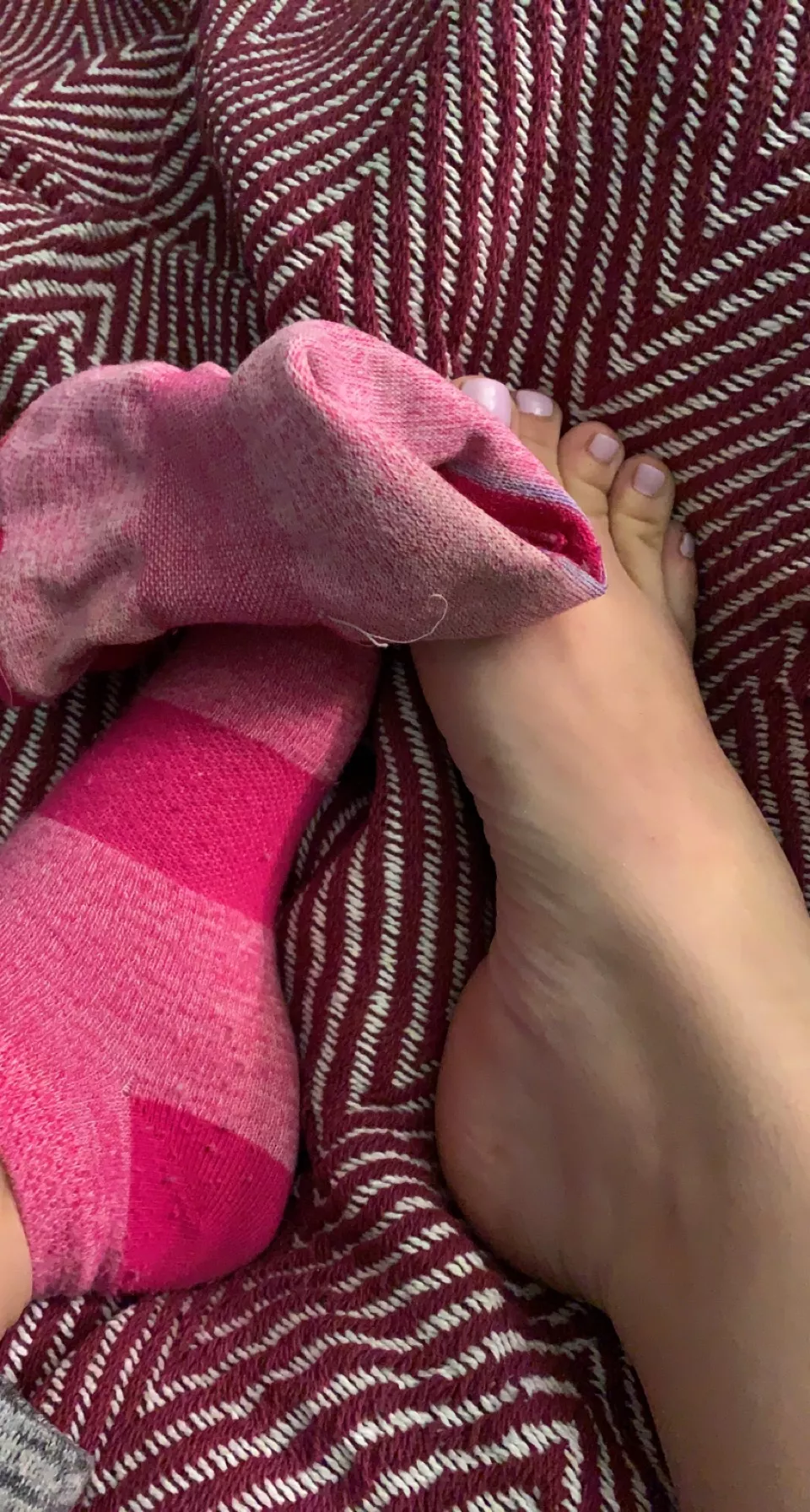 Socks Are Always the First To Come Off [Female}