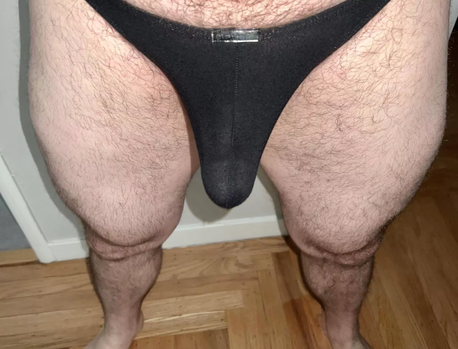 Soft black bikini brief, so comfortable!