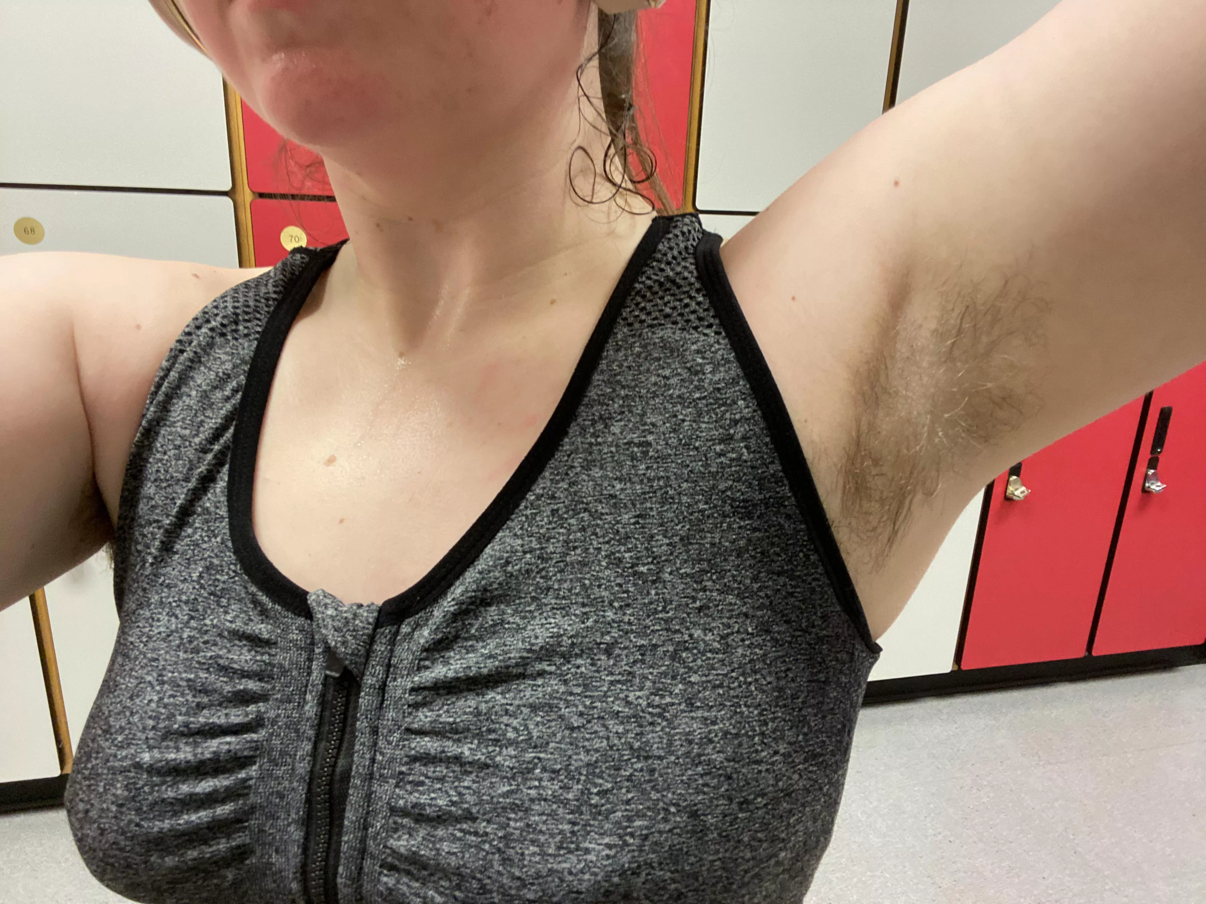 Some days the sweat is out of control!