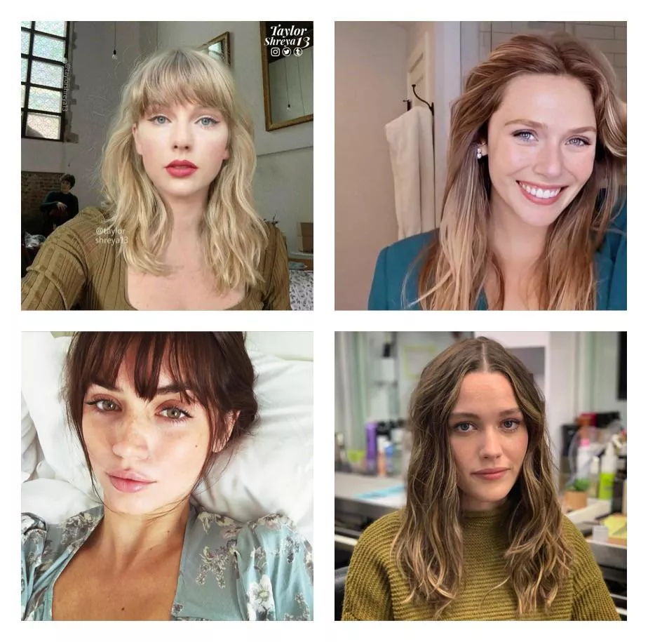 Some of my faves, Taylor Swift, Elizabeth Olsen, Ana de Armas and Victoria Pedretti