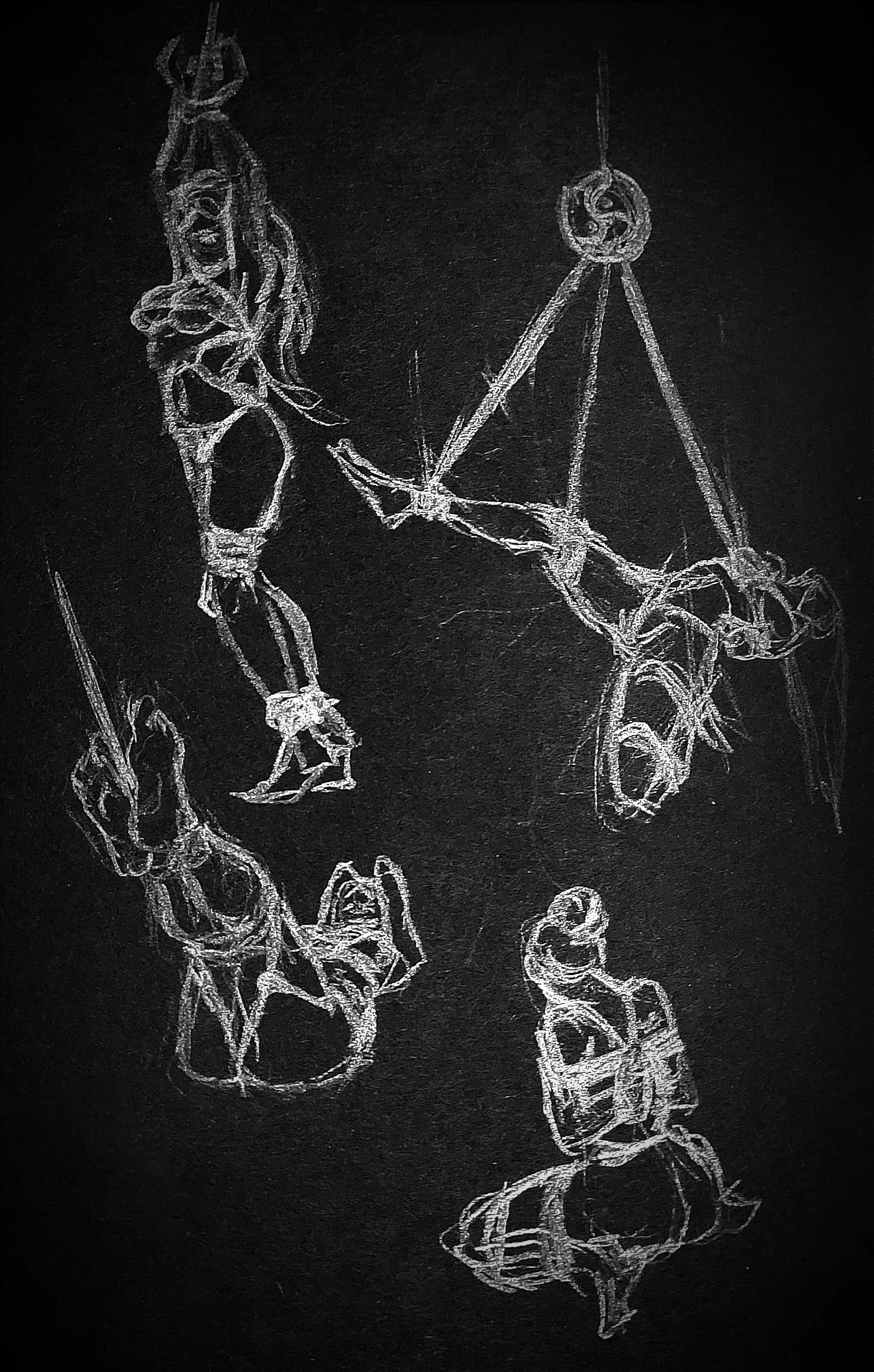 Some quick shibari sketches, hope you like it :3