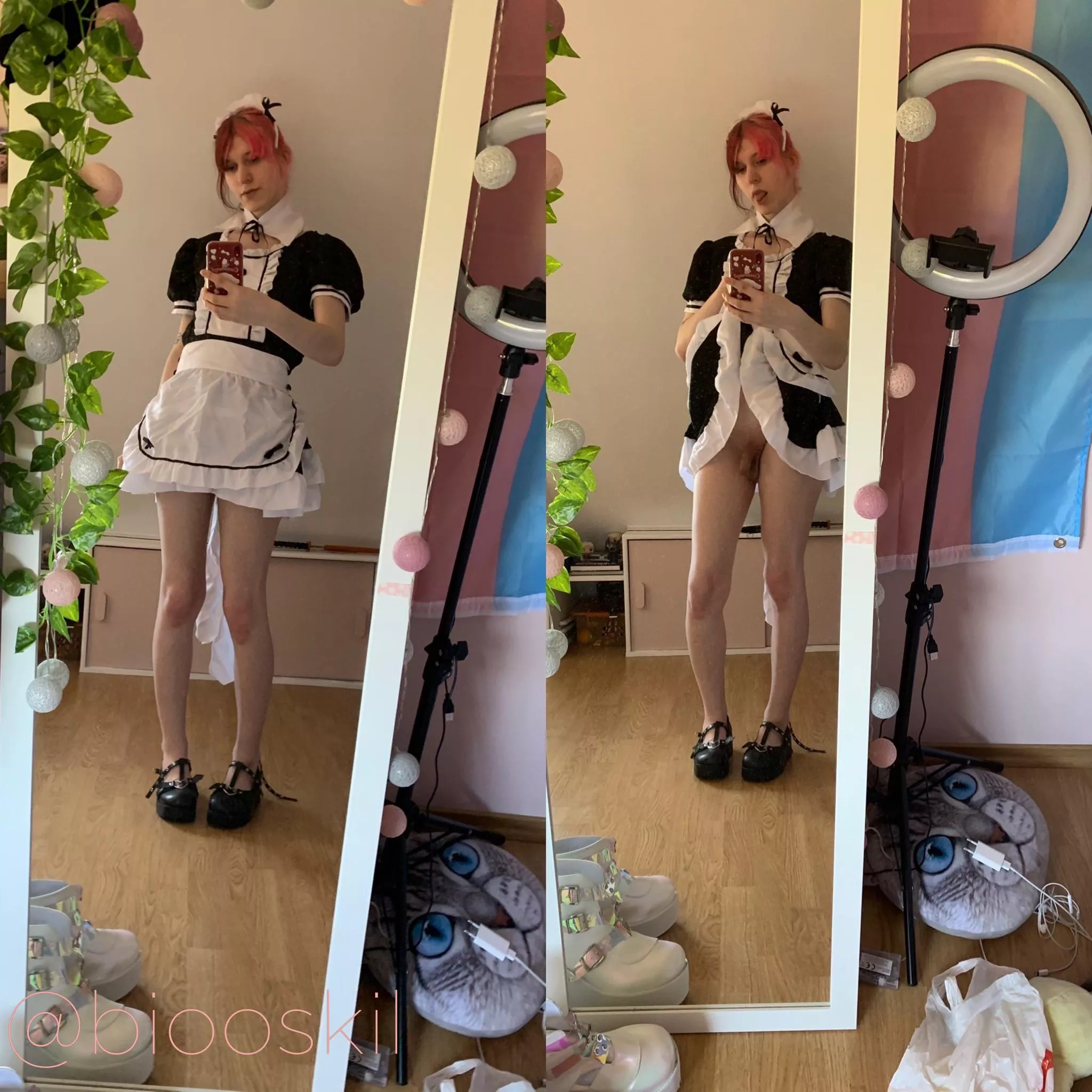 Someone wants to hire trans maid?✌️I can do everything that’s orderd to me !