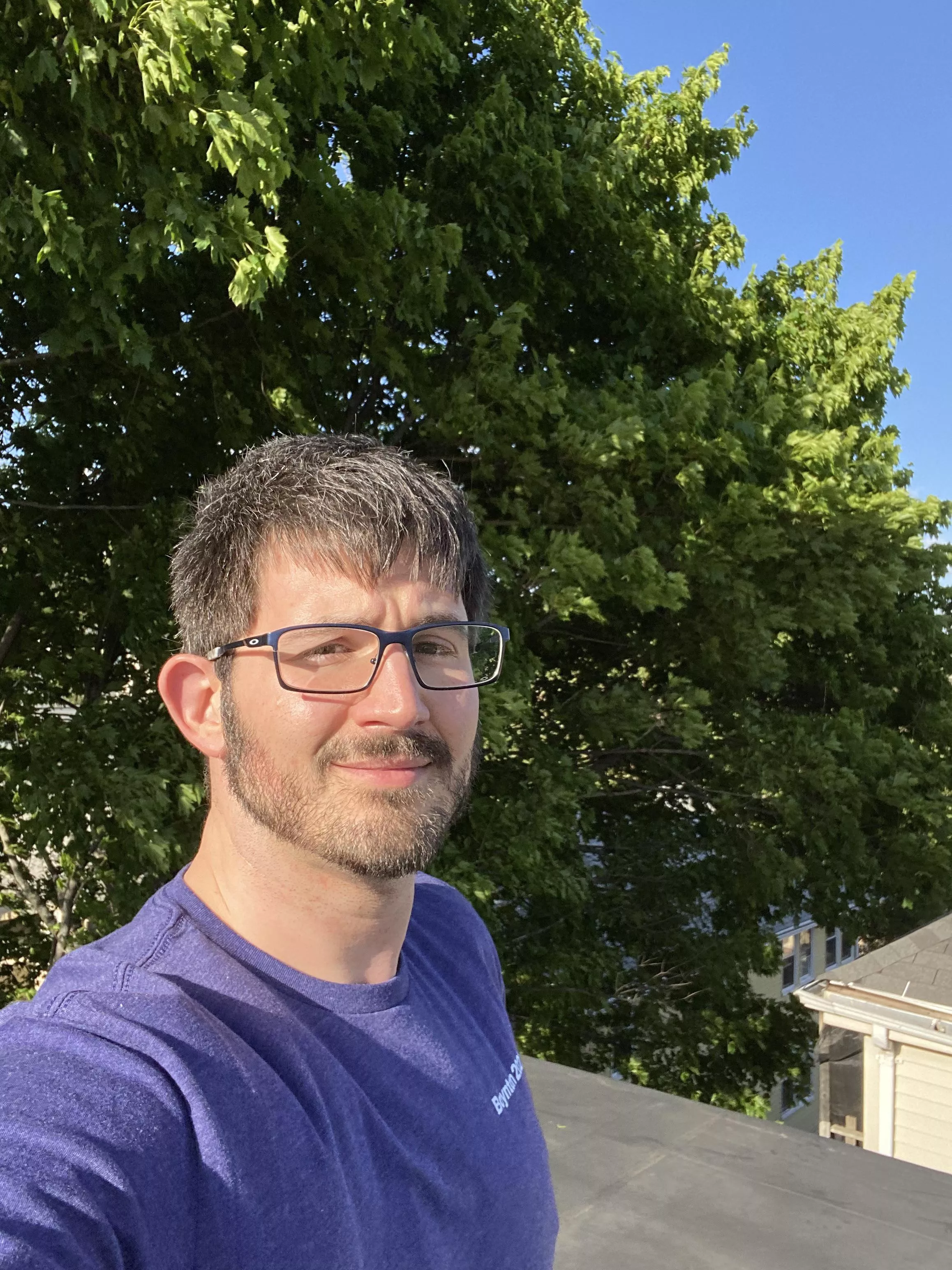 Sometimes you just need to be on your roof and take a selfie