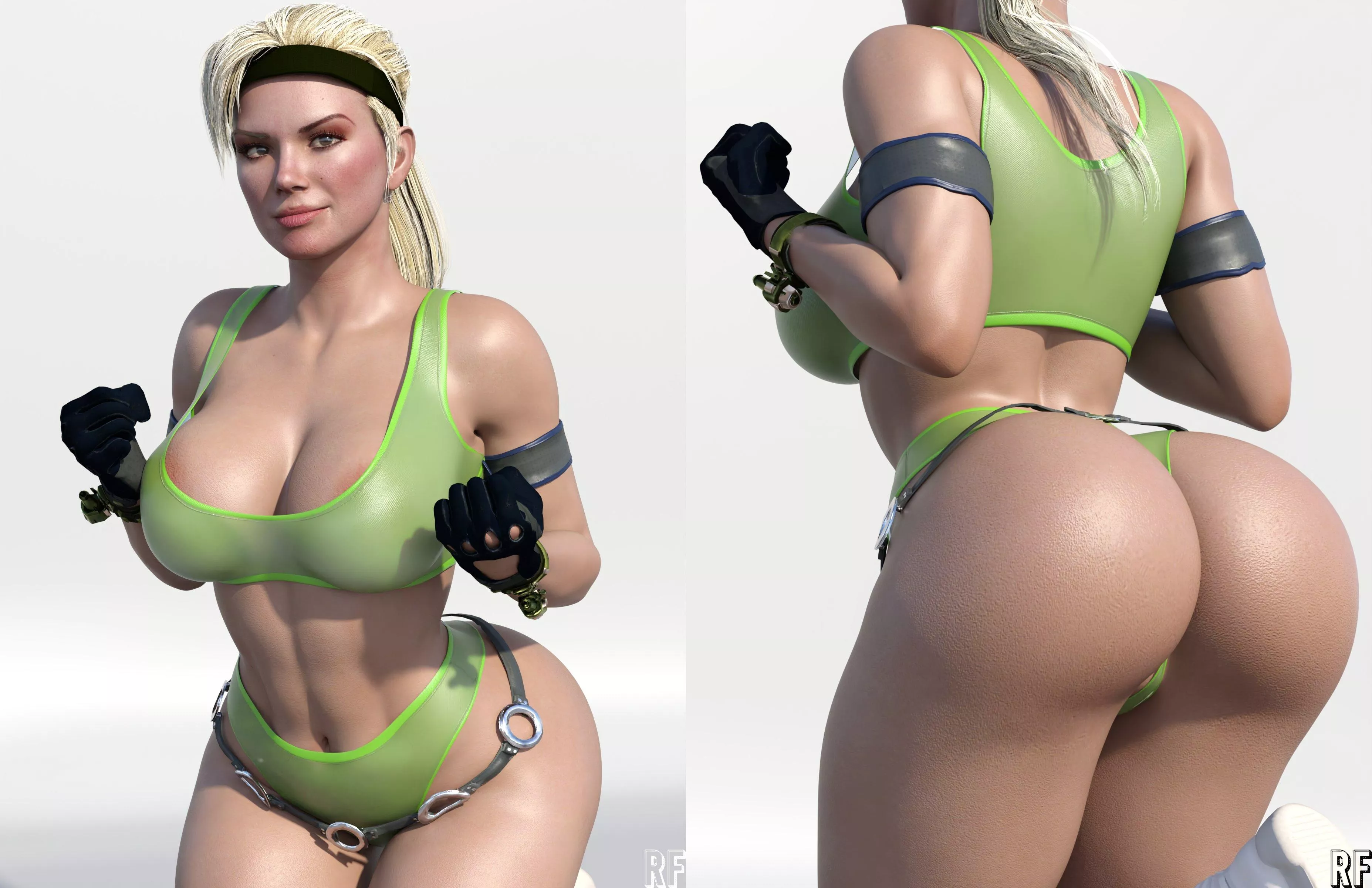 Sonya Blade (Rude Frog) [Mortal Kombat]