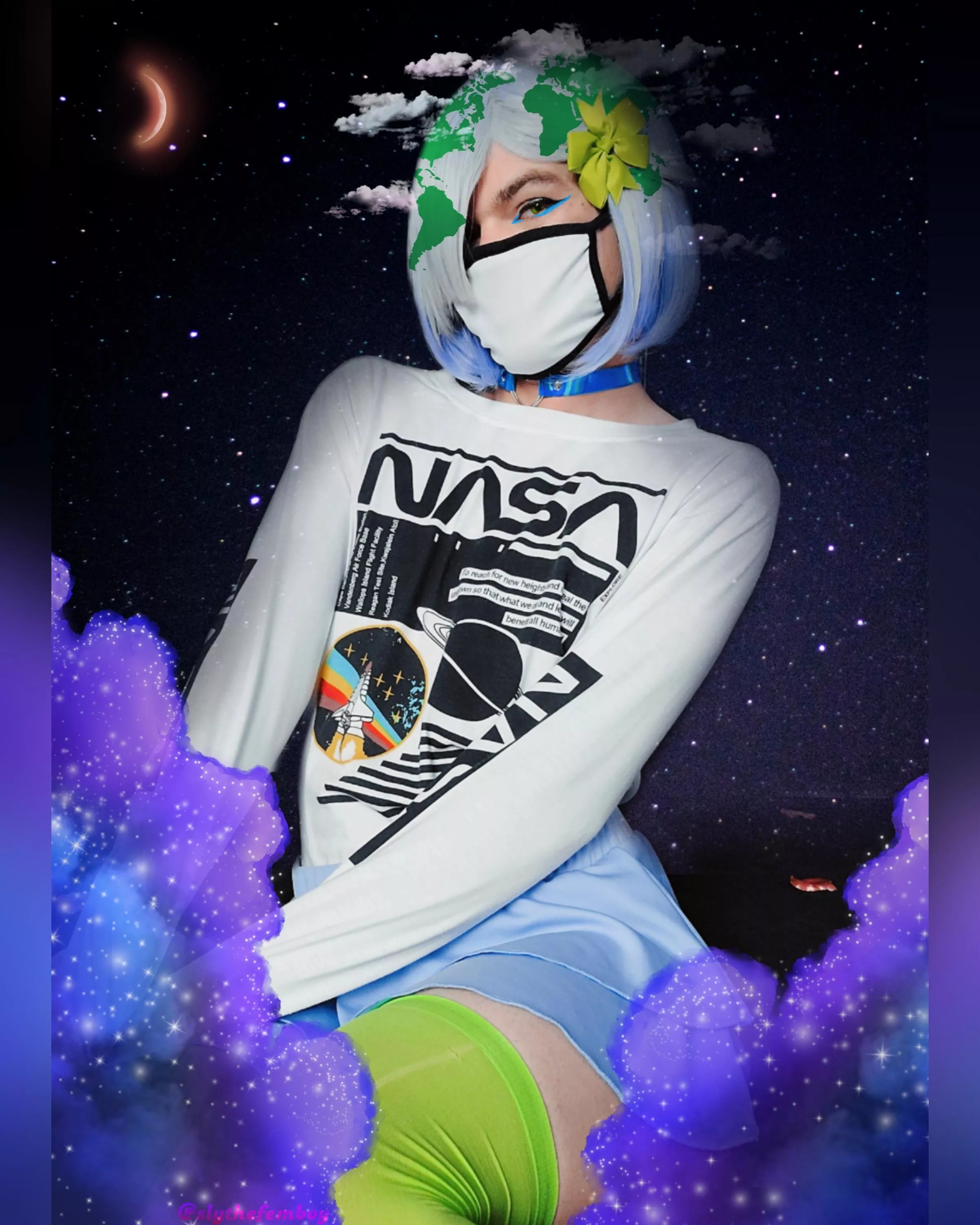 Space is lonely🥺💙💙 Recommend me another planet to cosplay!