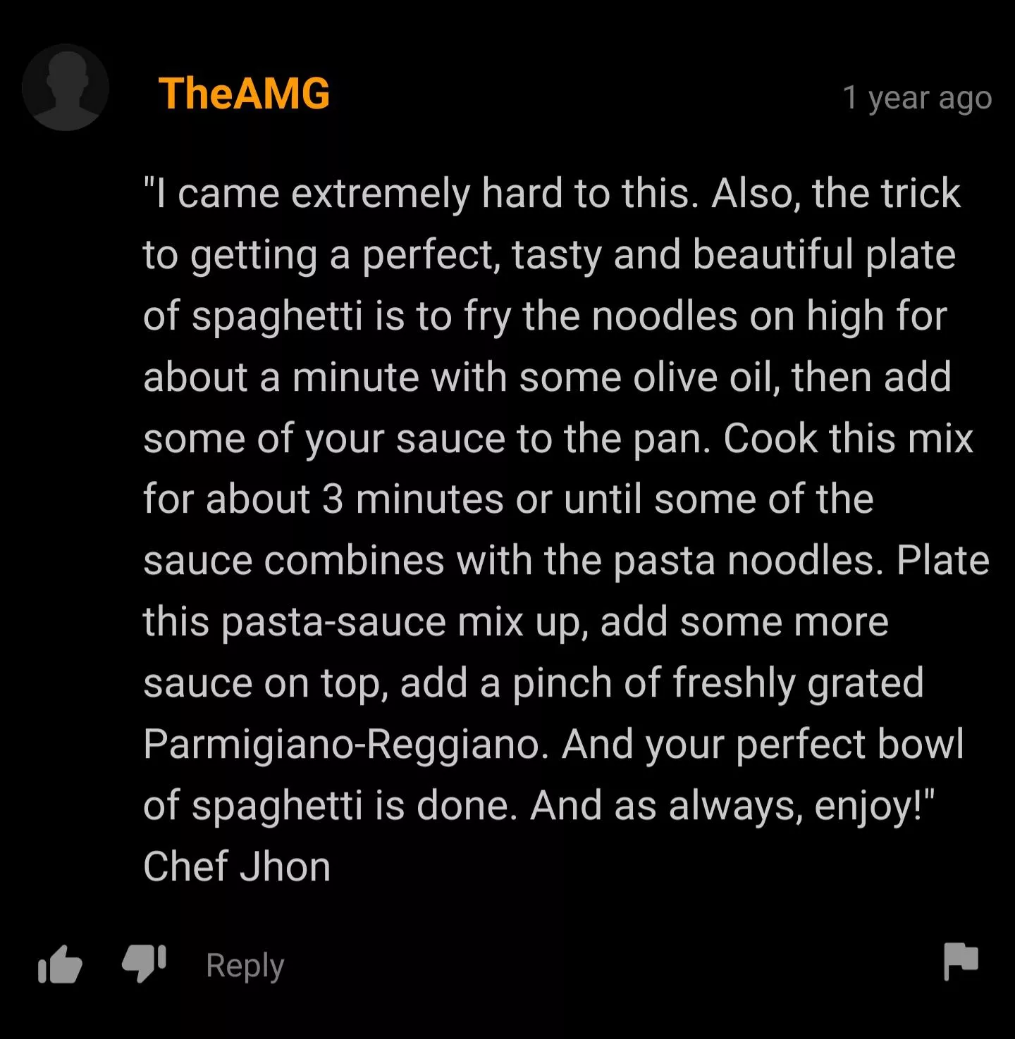 Spaghetti 101