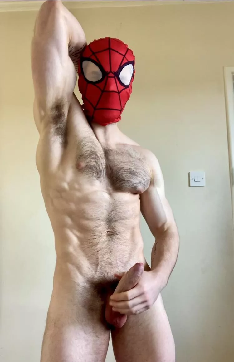 Spidey’s stomach hair is on its way back, and he could not be happier about it