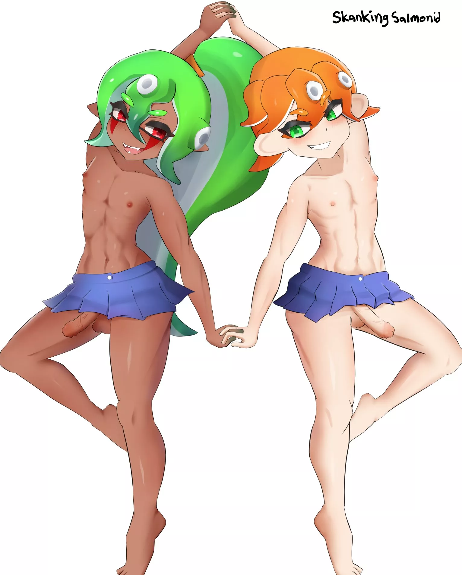 Splatoon Boys Comm I drew