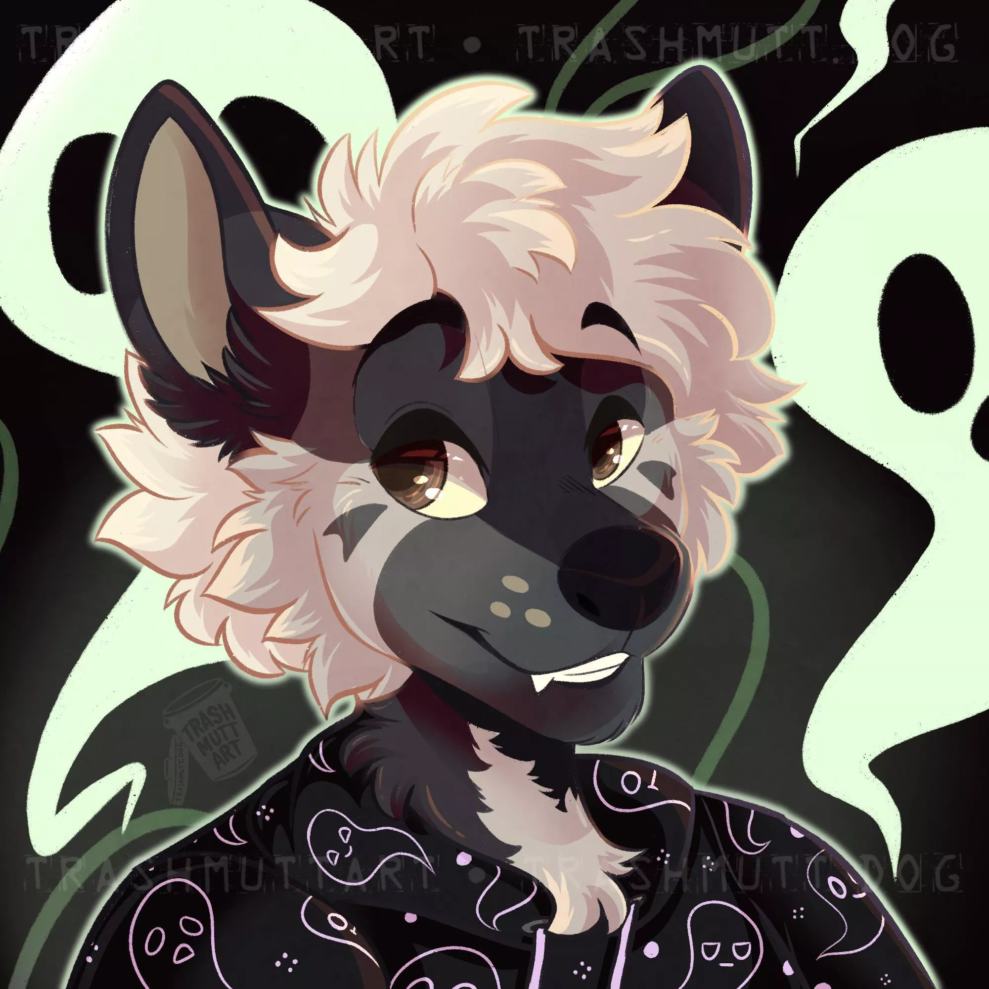 Spooky Yeen ðŸ‘» (art by me - TrashmuttArt on Twitter)