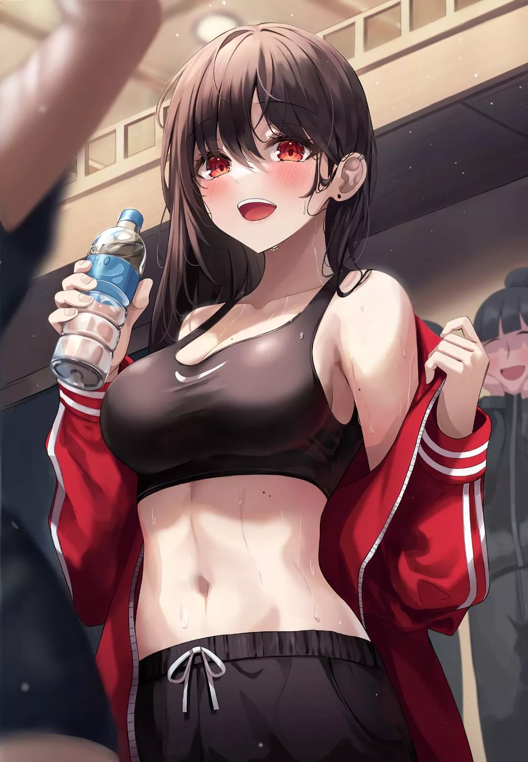 Sportswear and Water Bottle (gongha1020) [Original]