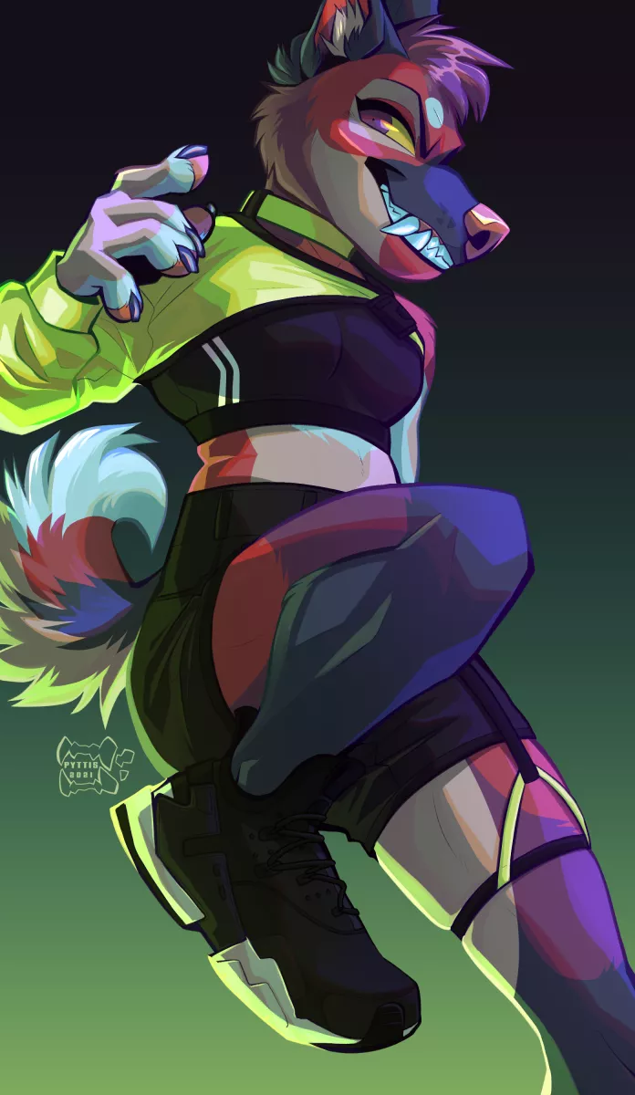 sporty gal!! hi furry reddit, i'm new here :3c