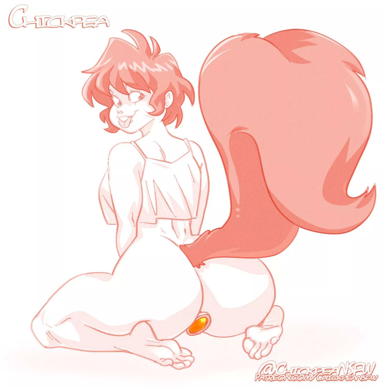 Squirrel Girl Plugged Teasing (Chickpea) [Marvel]