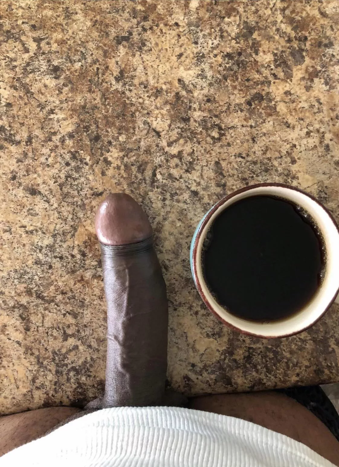 â€¦.start your morning with black coffee of black Cock?