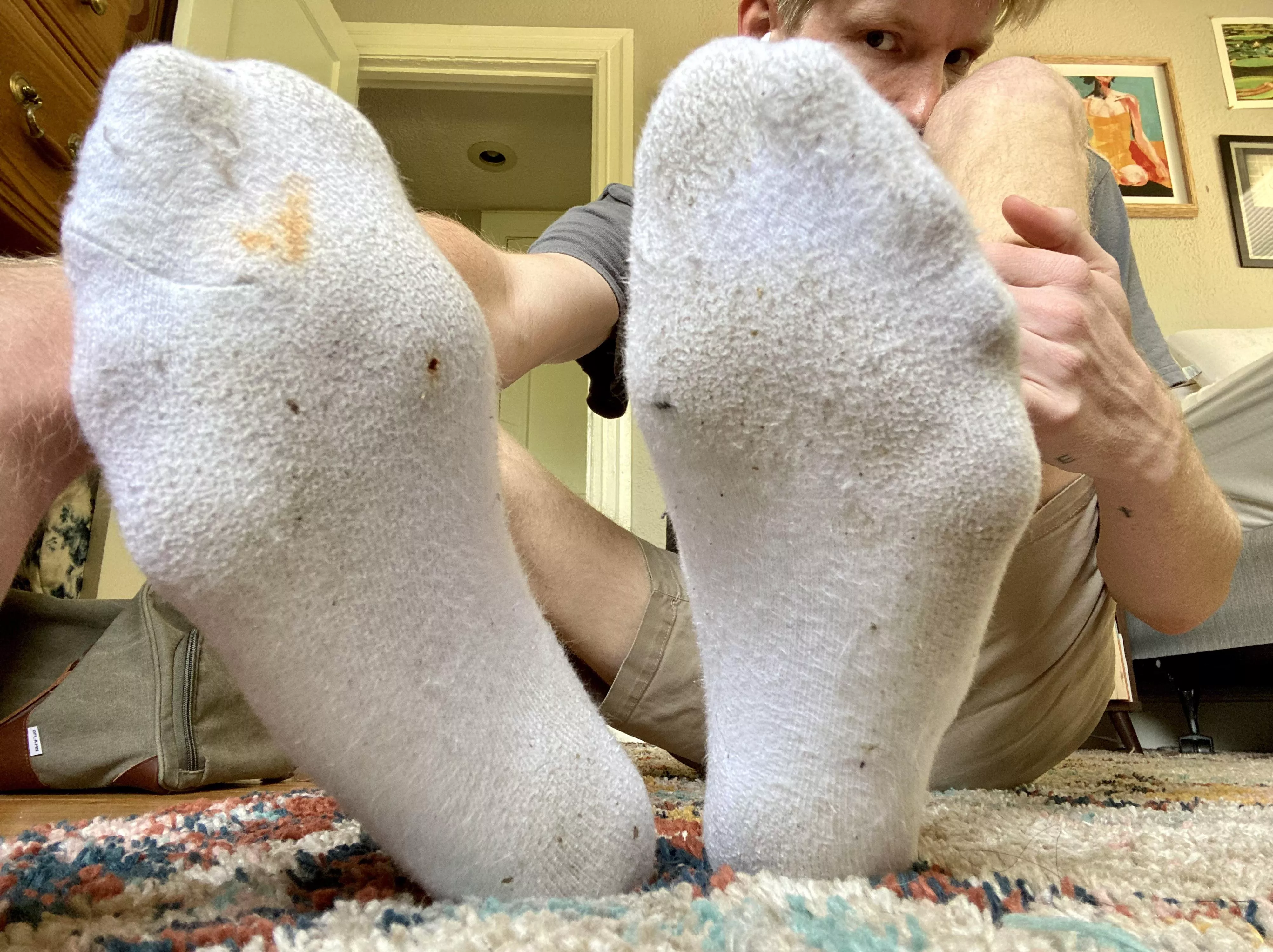 Stick your nose into these dirty socks and inhale. I know you want to.