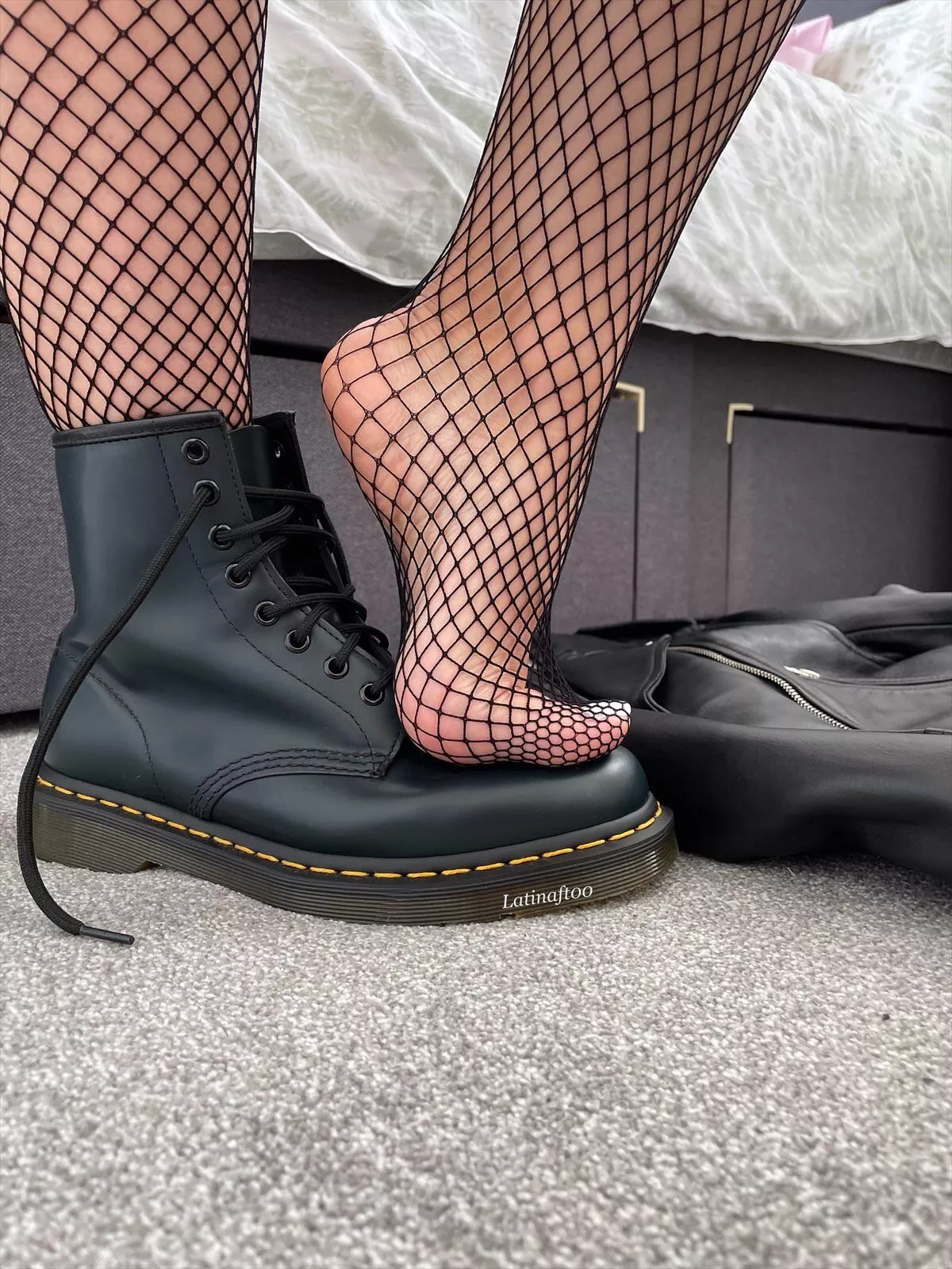 Stinky boots and fishnets kinda day