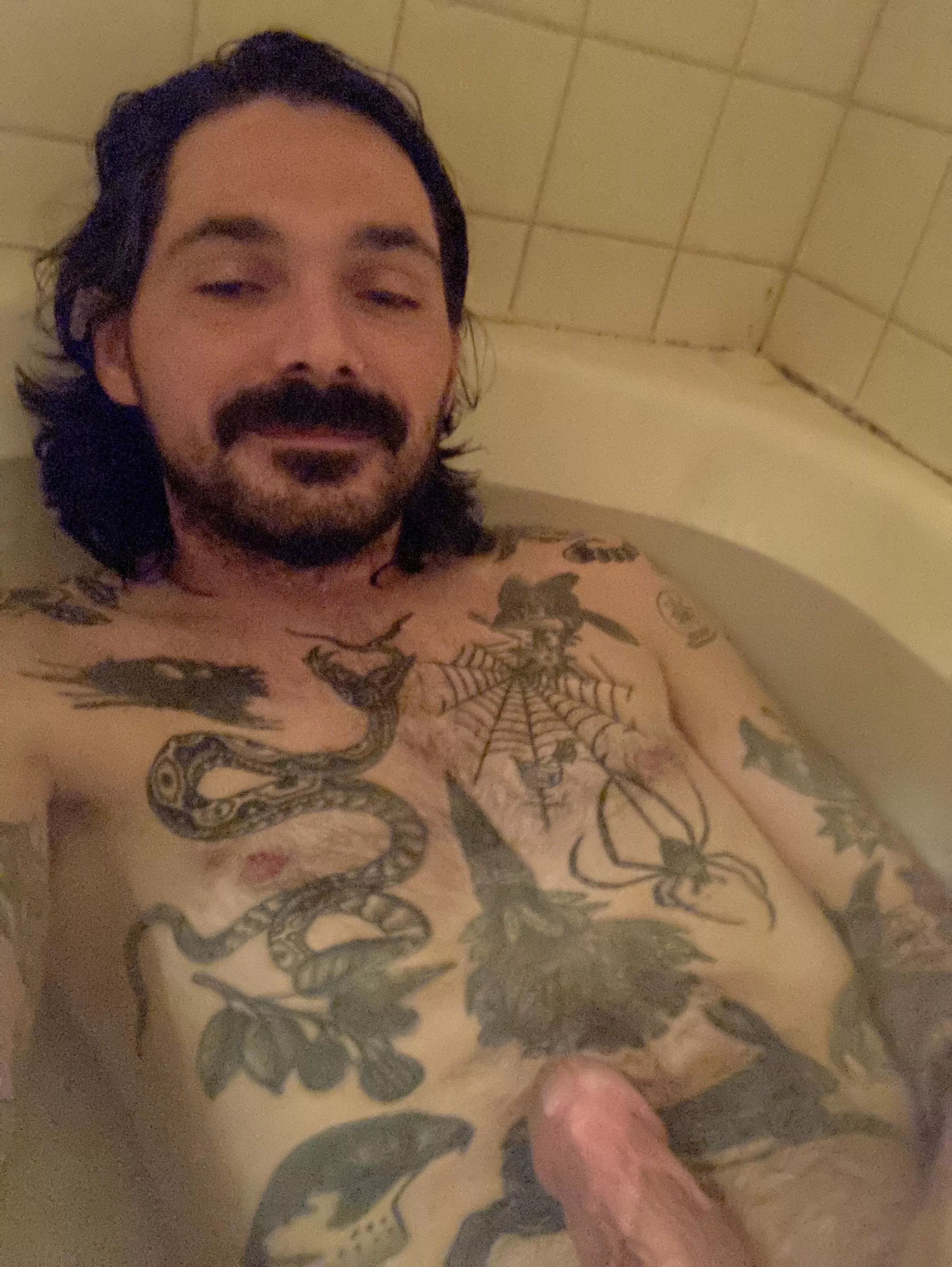 Stoned in the bath(nsfw)