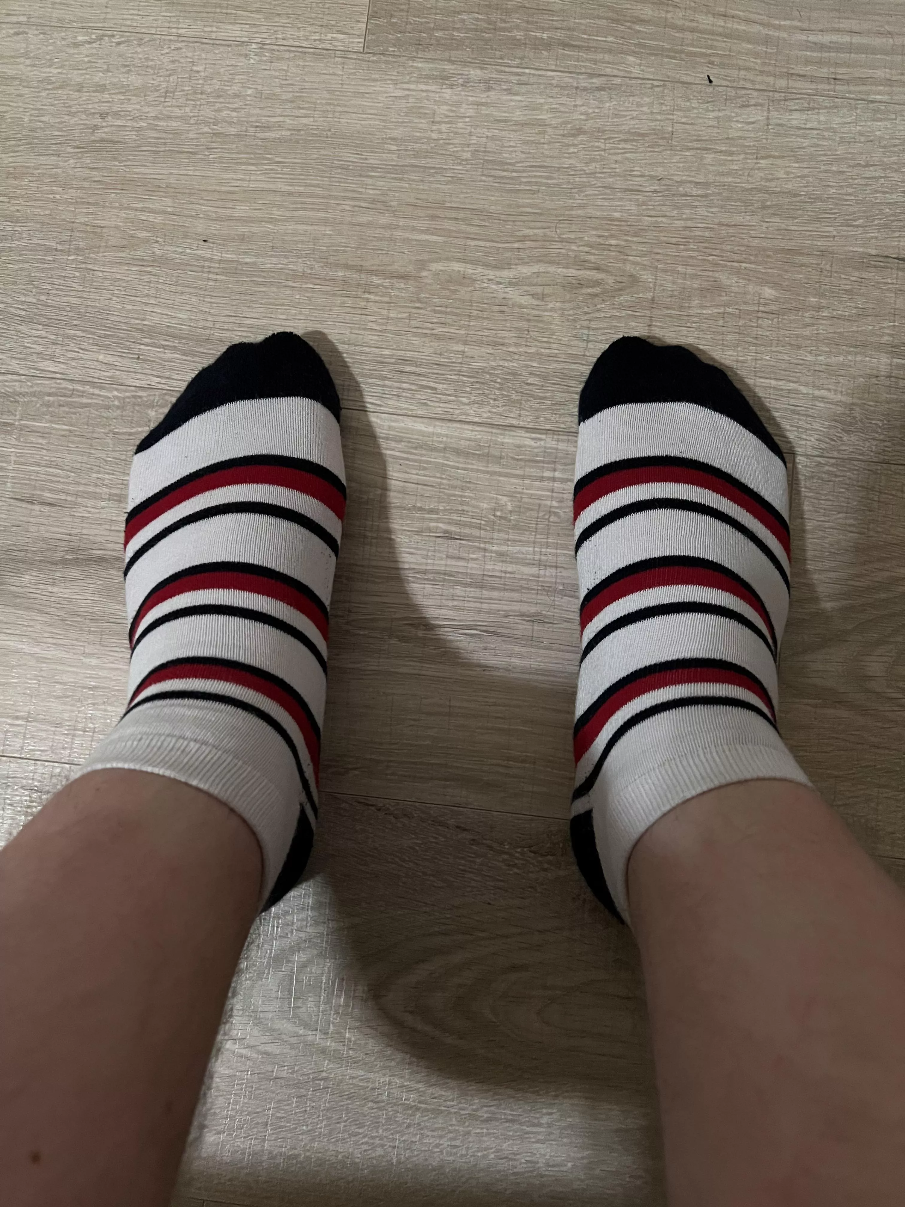 Striped ankle socks are everything [M]